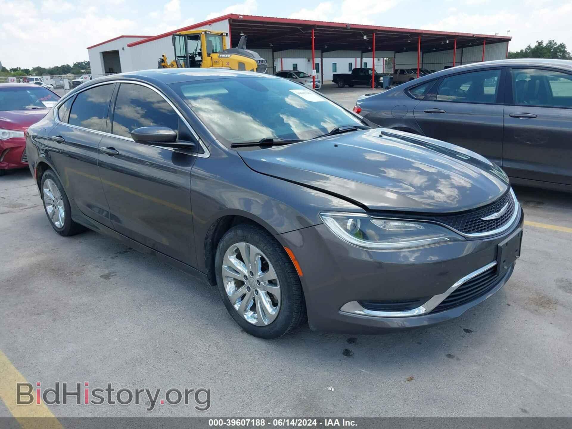 Фотография 1C3CCCAB6GN158057 - CHRYSLER 200 2016