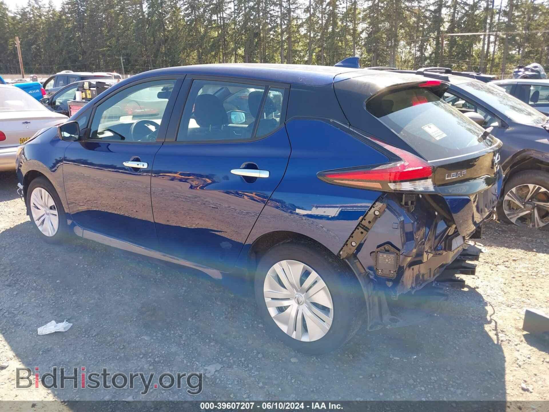 2021 NISSAN LEAF - VIN: 1N4AZ1BV5MC553083 - Фото 3