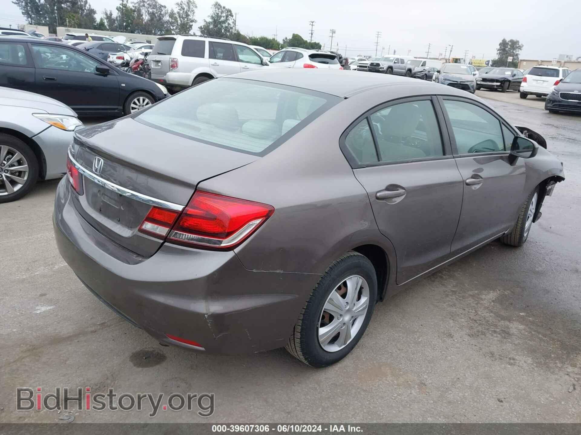 2014 HONDA CIVIC - VIN: 19XFB2E50EE019277 - Фото 4