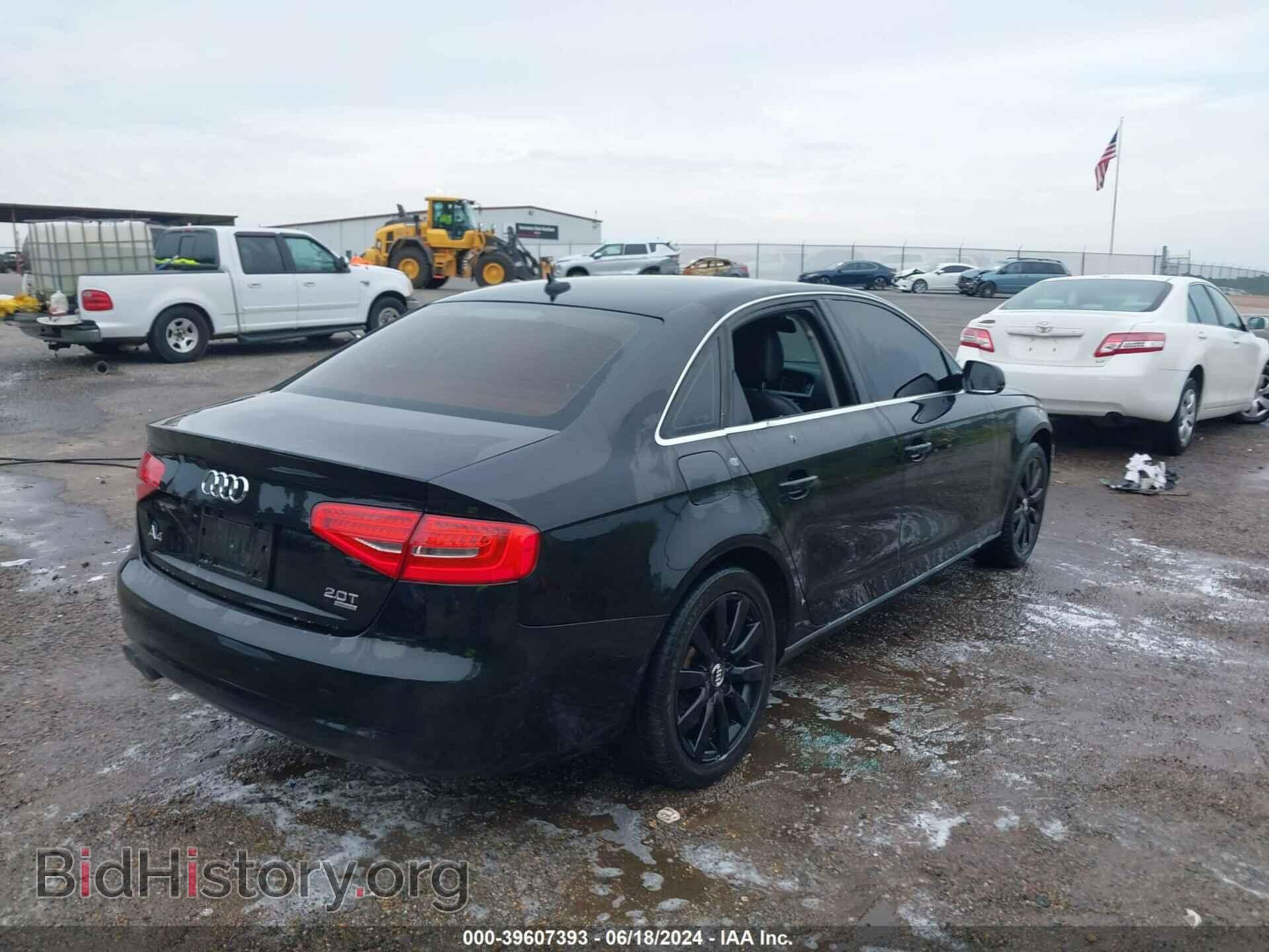 2013 AUDI A4 - VIN: WAUBFAFL3DN007979 - Фото 4