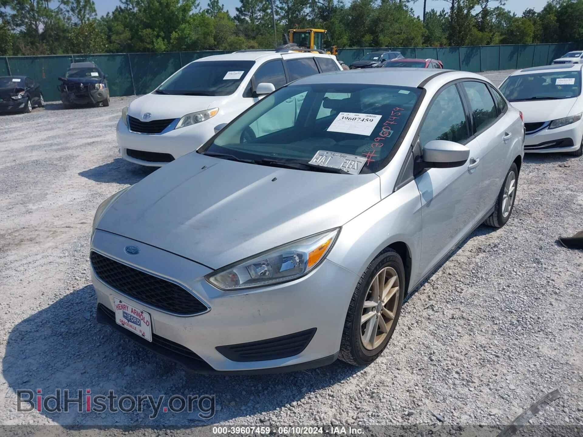 2018 FORD FOCUS - VIN: 1FADP3F21JL265264 - Фото 2