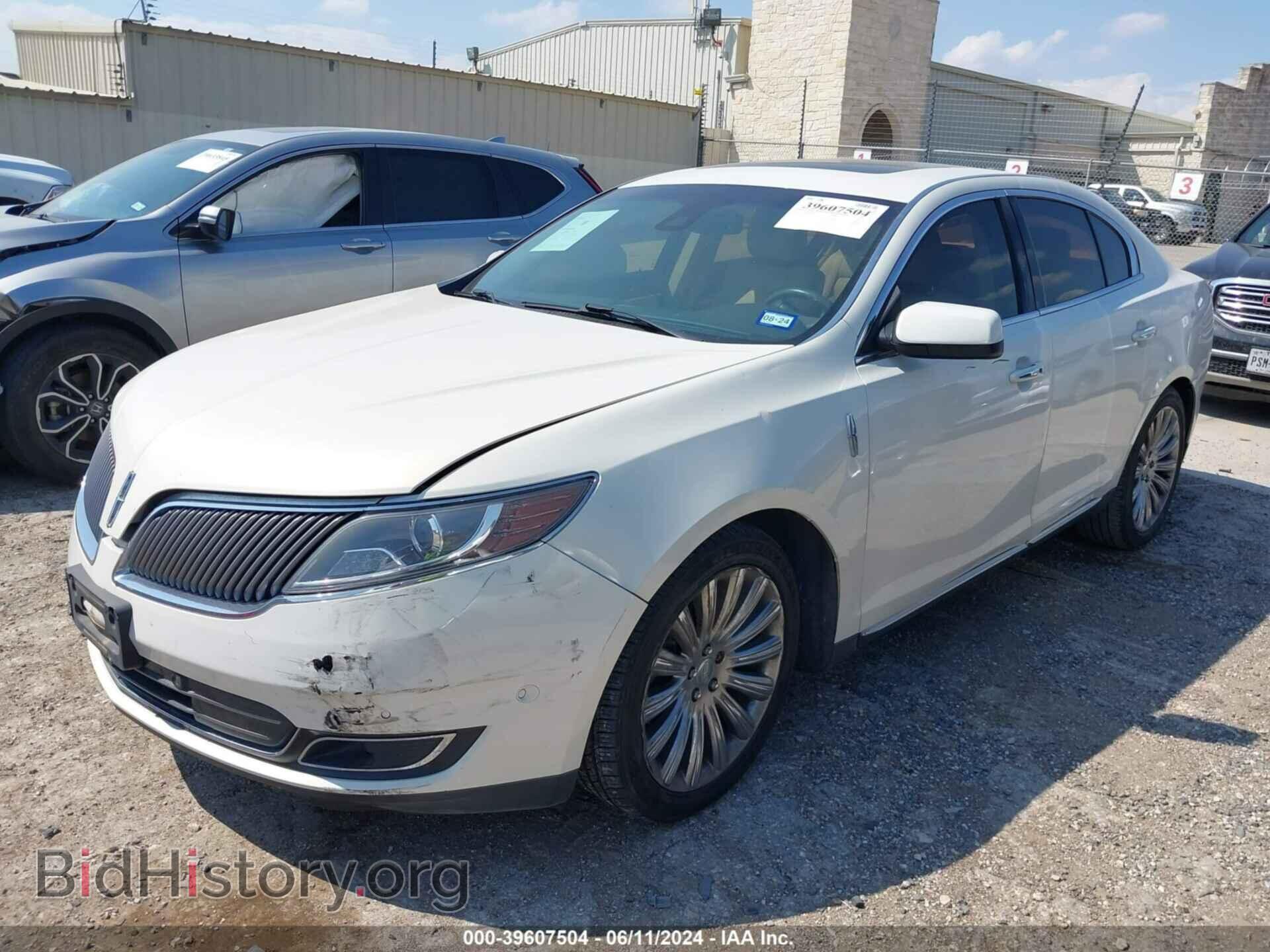 2013 LINCOLN MKS - VIN: 1LNHL9DK8DG608917 - Photo 2