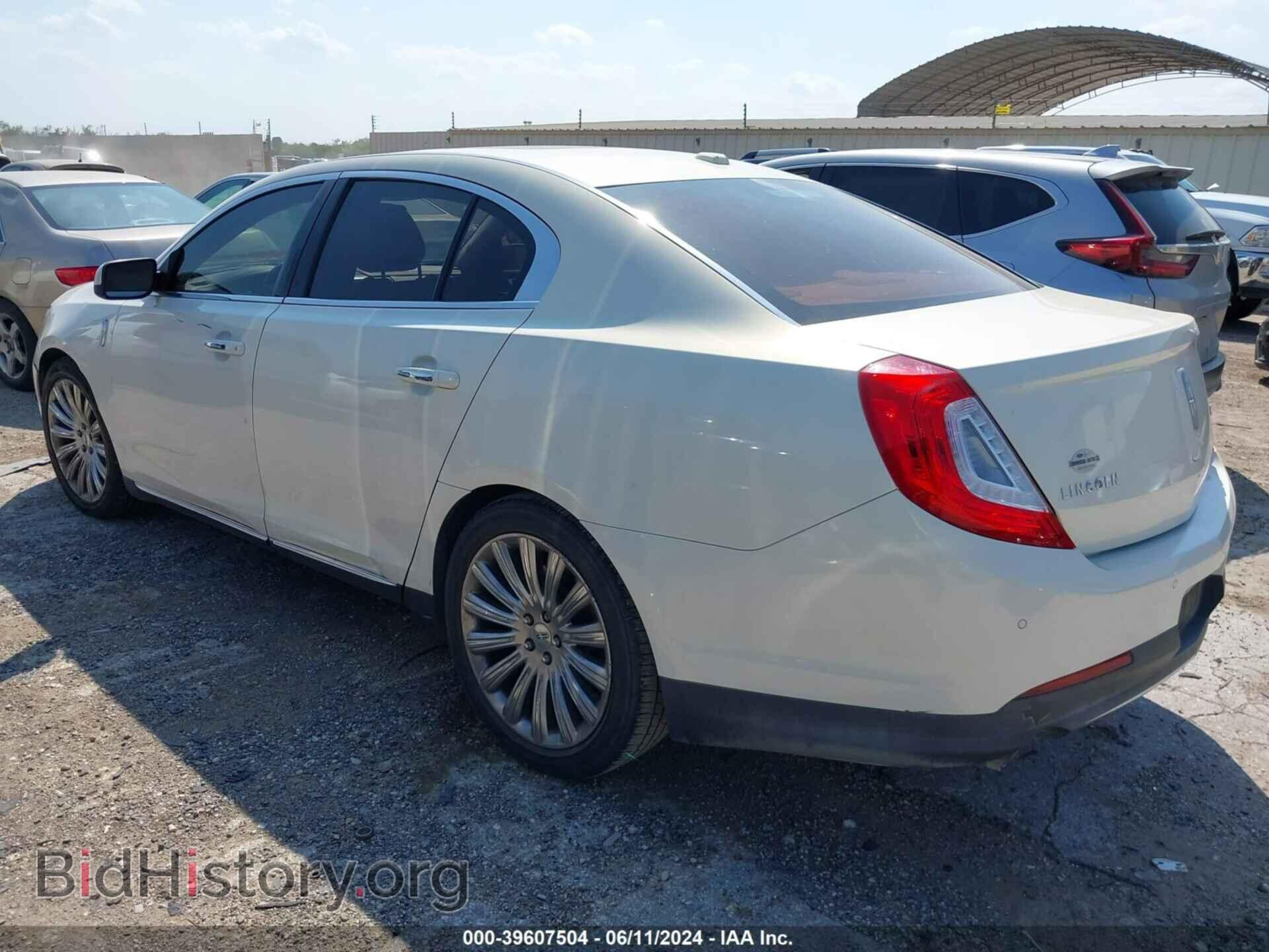 2013 LINCOLN MKS - VIN: 1LNHL9DK8DG608917 - Photo 3