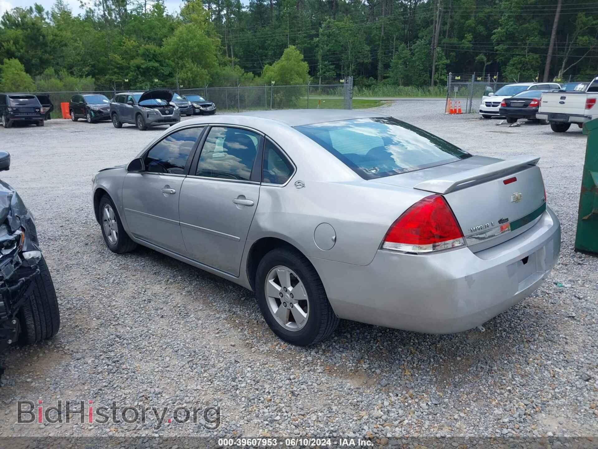 2007 CHEVROLET IMPALA - VIN: 2G1WT58K179280489 - Фото 3