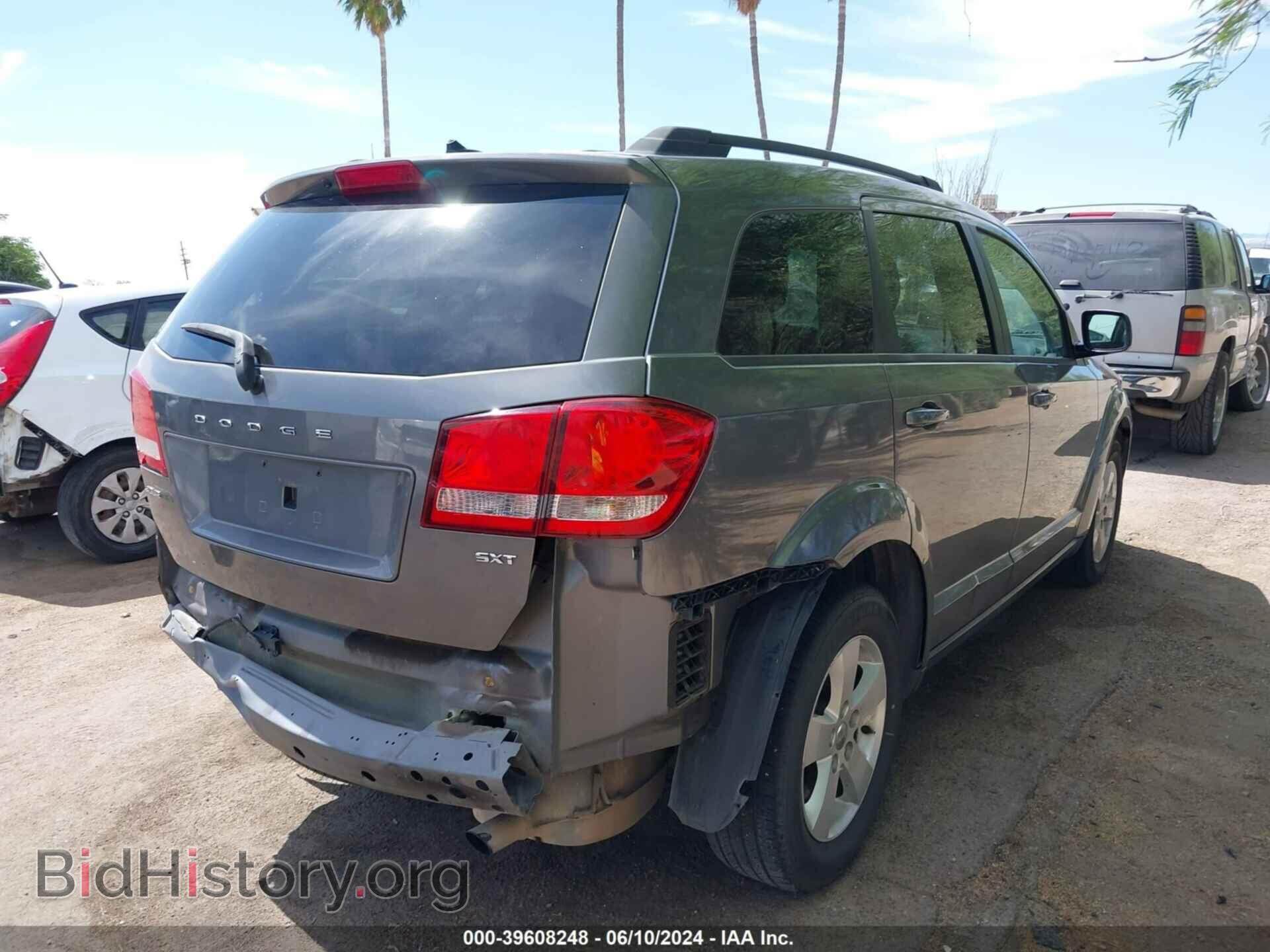 2012 DODGE JOURNEY - VIN: 3C4PDCBB2CT393994 - Фото 4