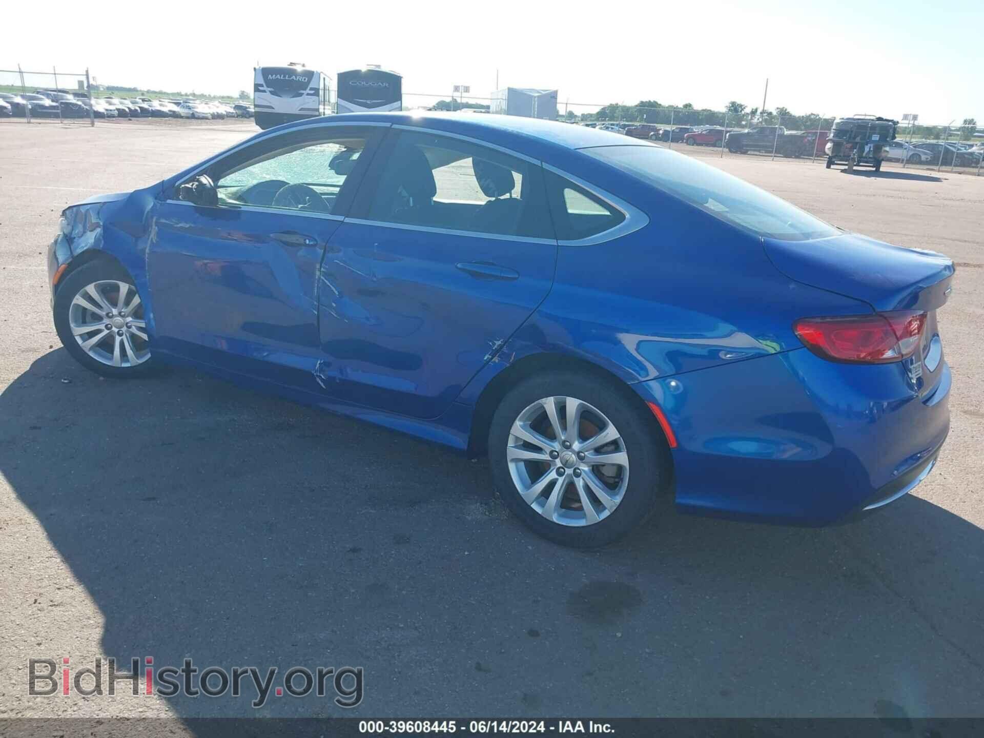 2015 CHRYSLER 200 - VIN: 1C3CCCAB1FN632530 - Фото 3