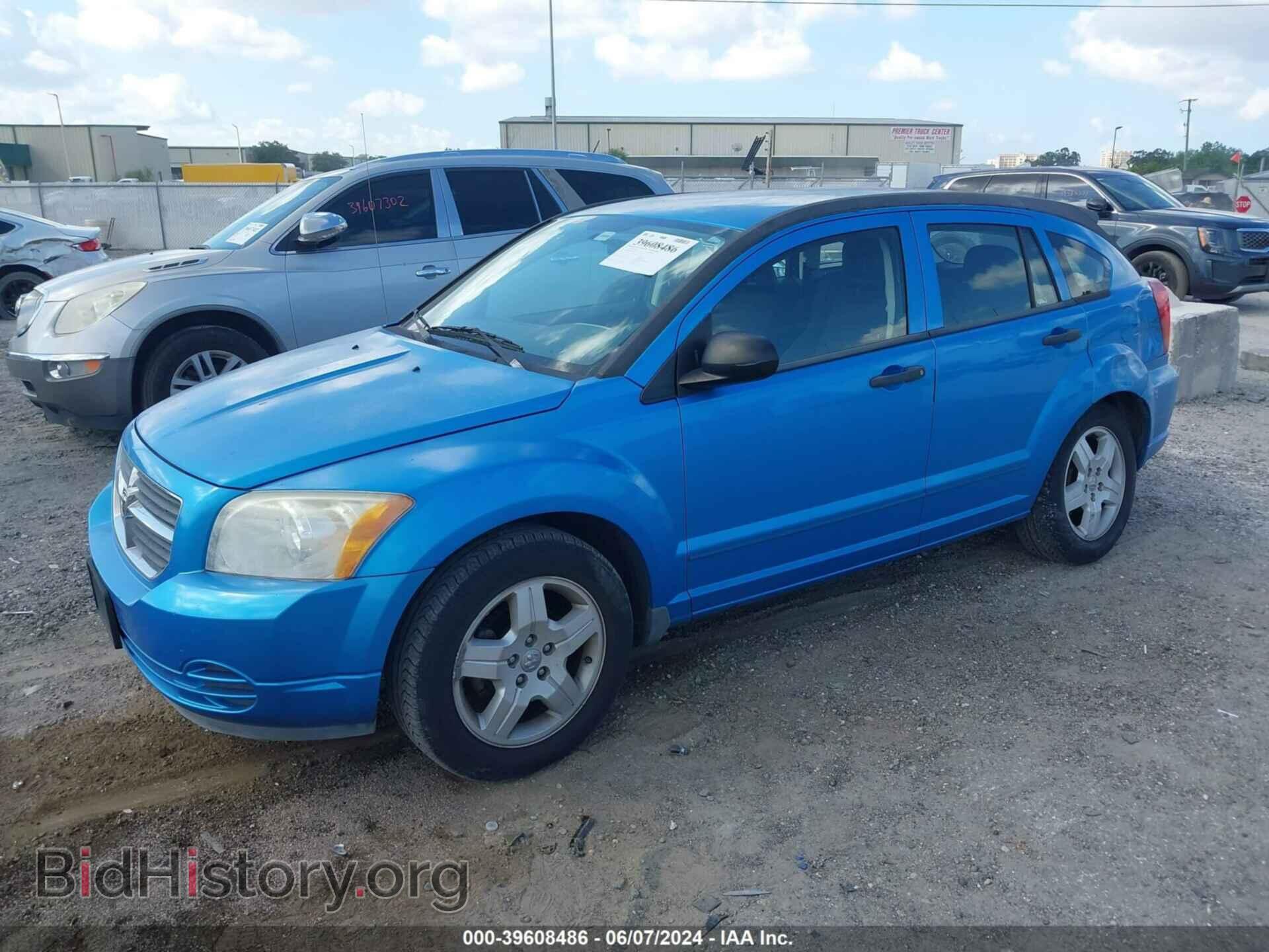2008 DODGE CALIBER - VIN: 1B3HB48B58D687850 - Фото 2