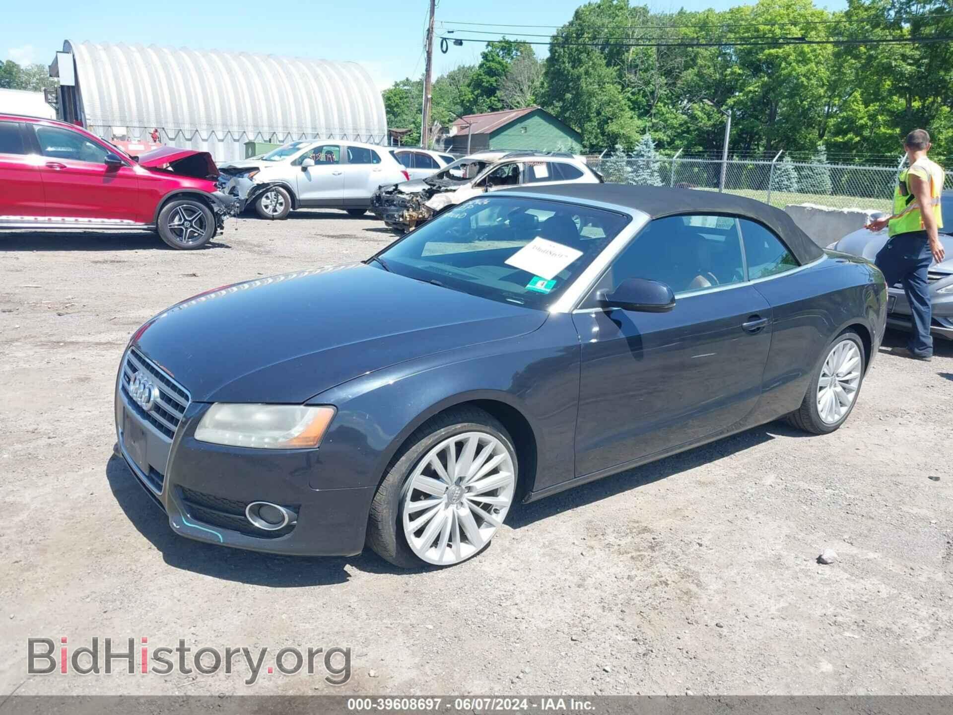 2012 AUDI A5 - VIN: WAULFAFH4CN007780 - Photo 2