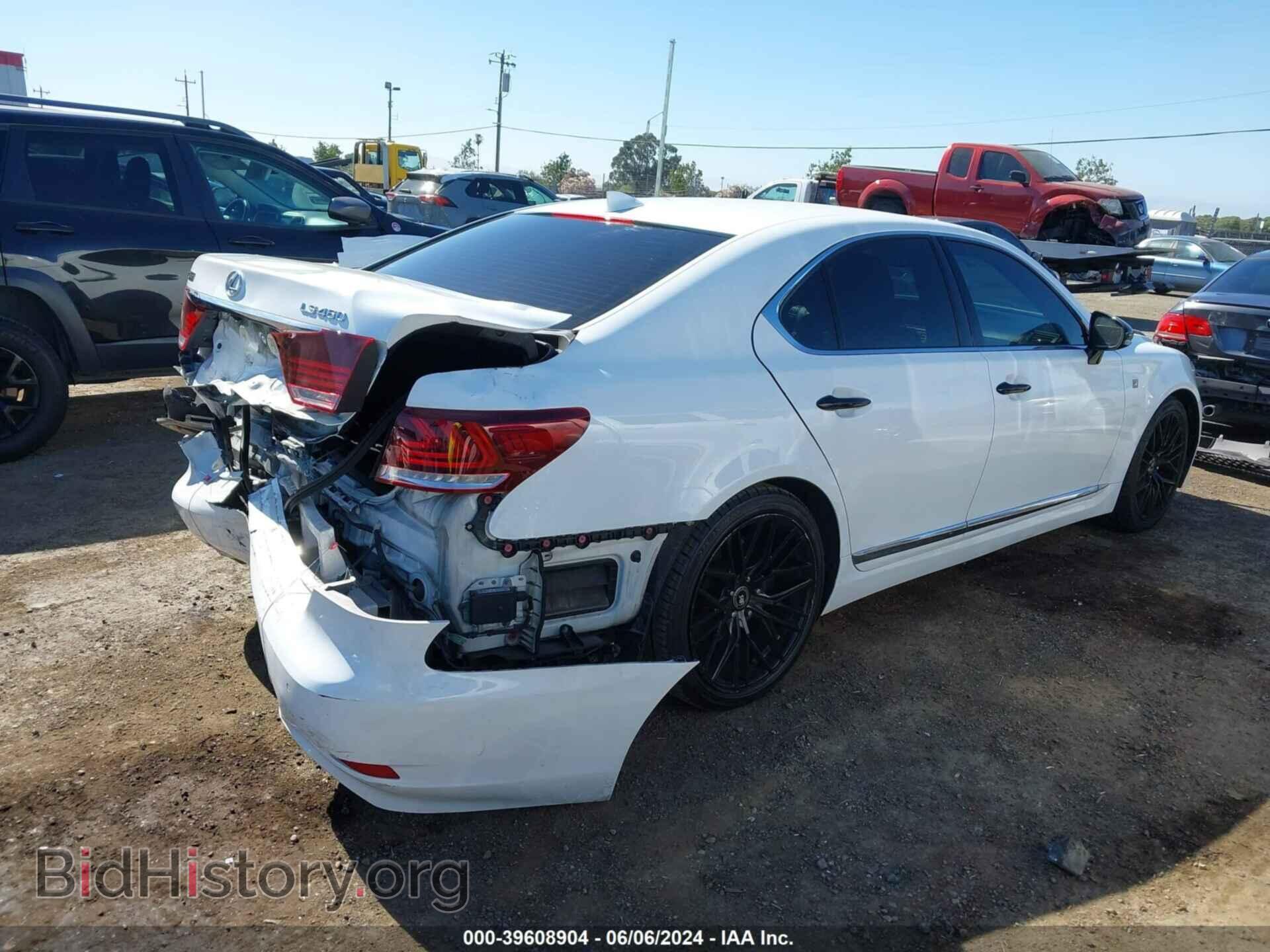 2015 LEXUS LS 460 - VIN: JTHBL5EF8F5134162 - Фото 4