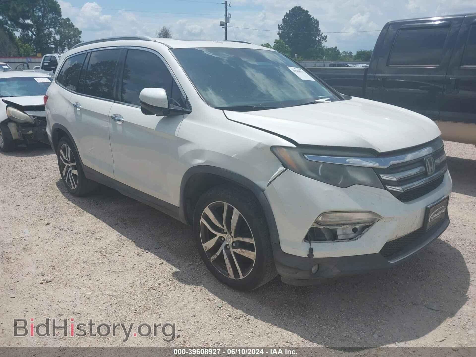 Фотография 5FNYF5H91GB019086 - HONDA PILOT 2016