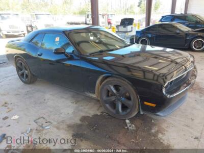 2012 Dodge CHALLENGER R/T, черный — VIN 2C3CDYBT4CH121402, IAAI