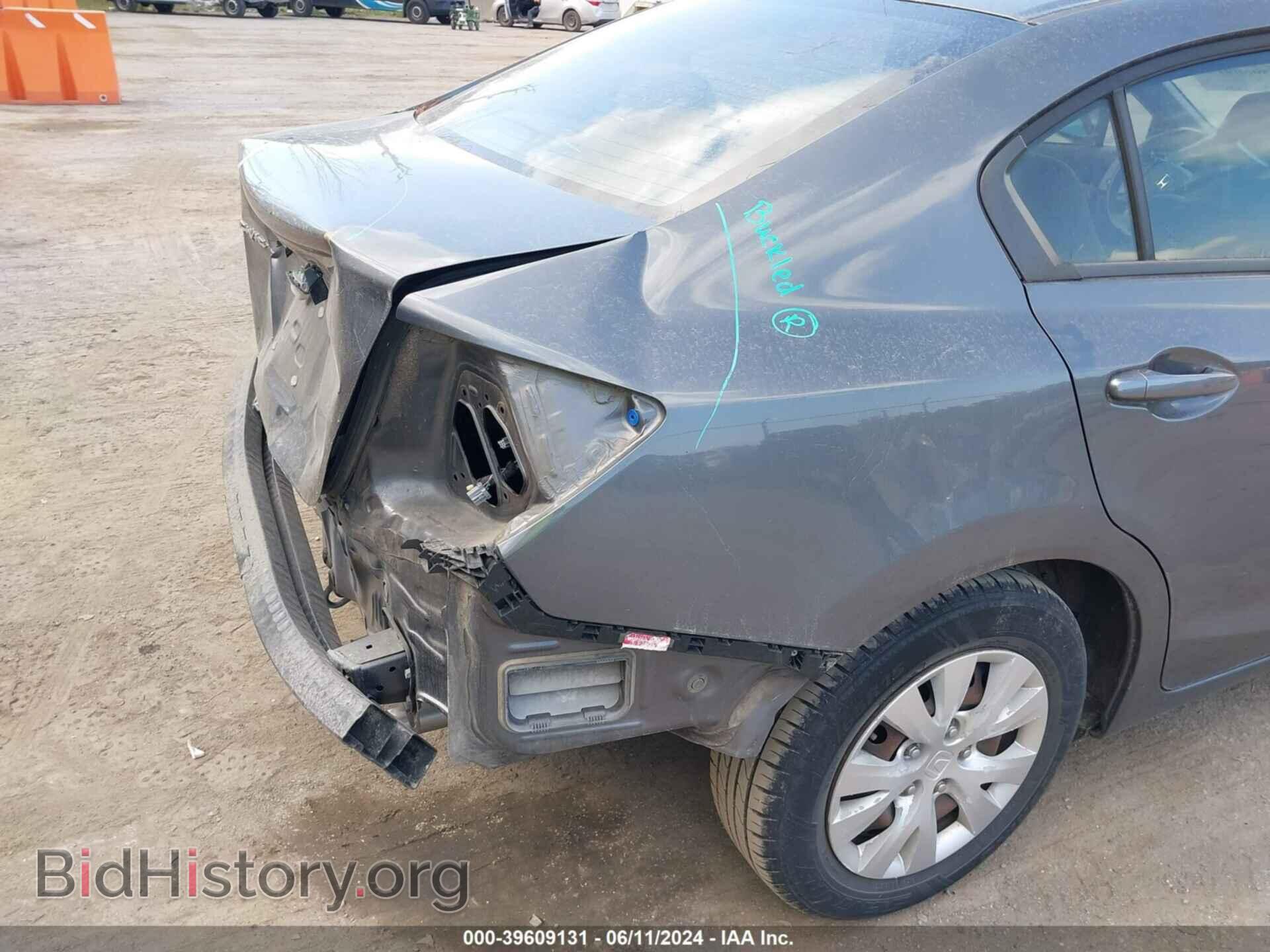 2012 HONDA CIVIC - VIN: 2HGFB2F54CH319907 - Фото 13