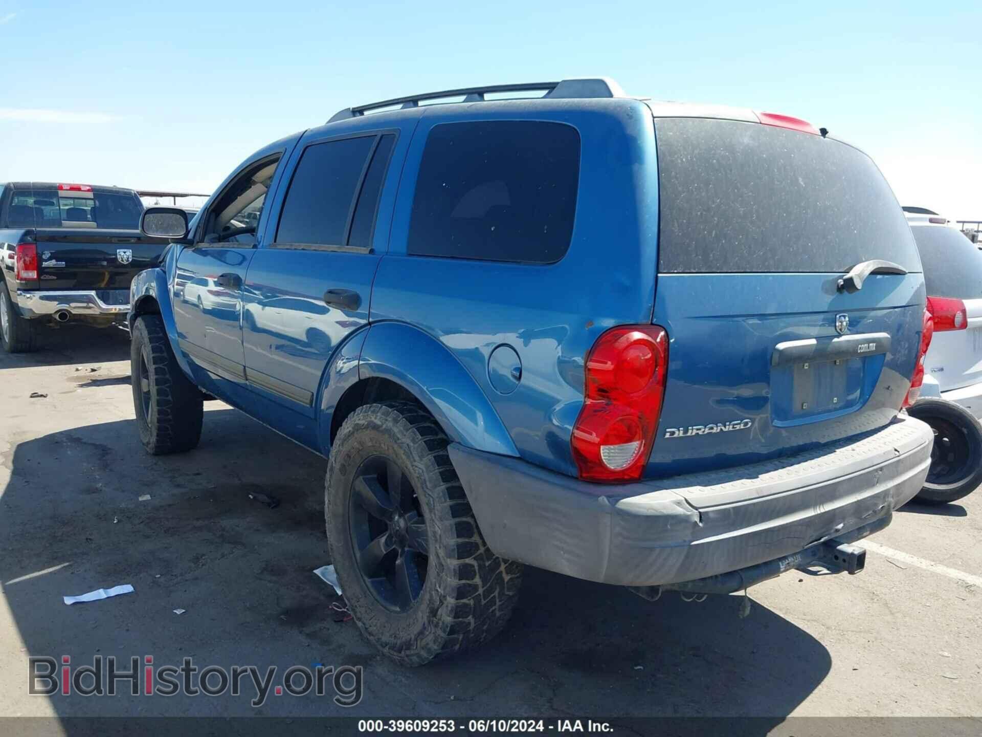 2006 DODGE DURANGO - VIN: 1D4HB38N86F122807 - Фото 3