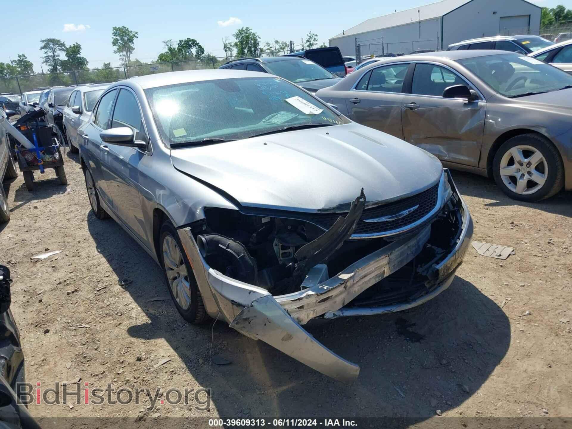 Фотография 1C3CCCFB8GN172552 - CHRYSLER 200 2016