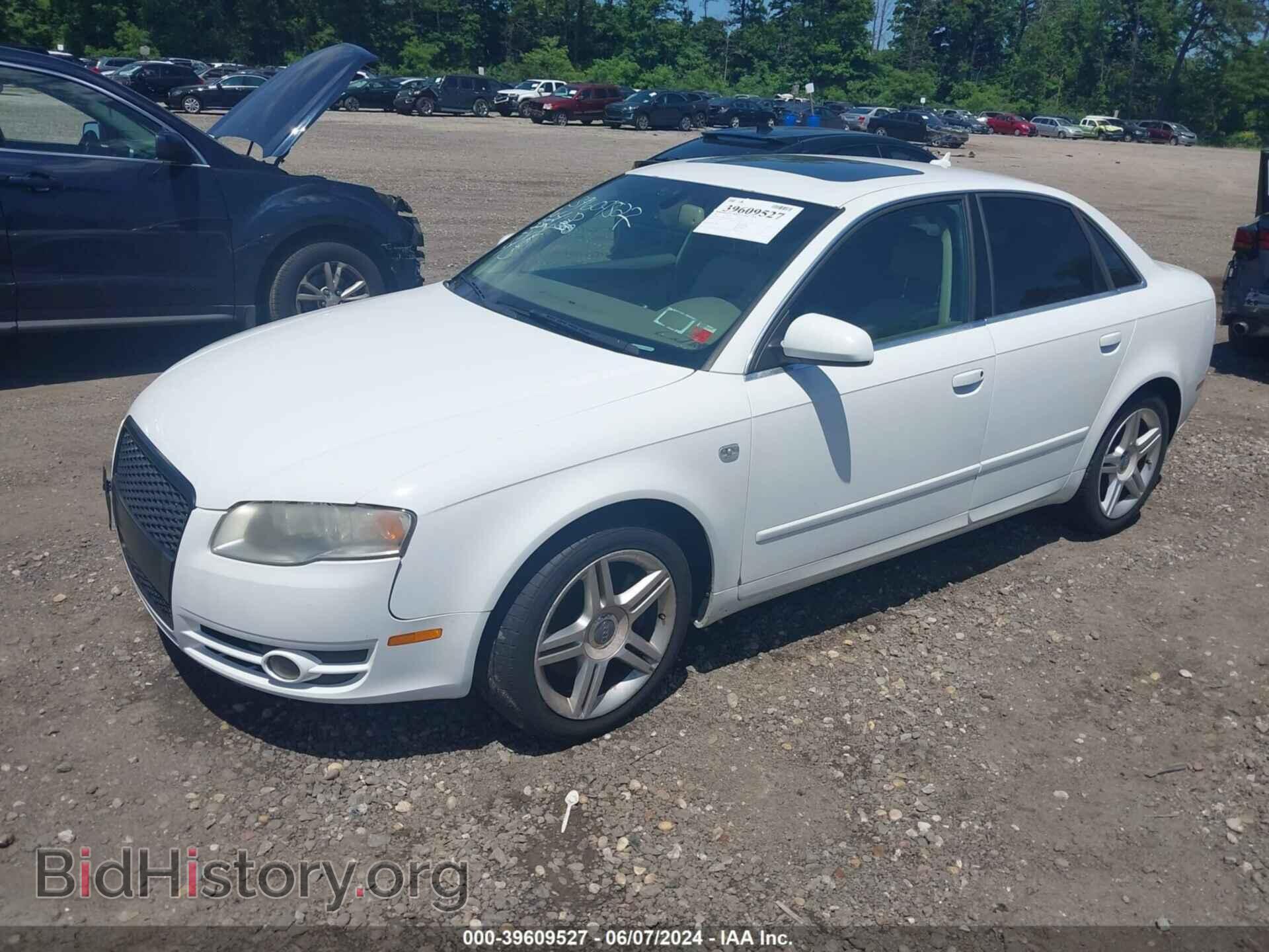 2007 AUDI A4 - VIN: WAUDF78EX7A098576 - Фото 2