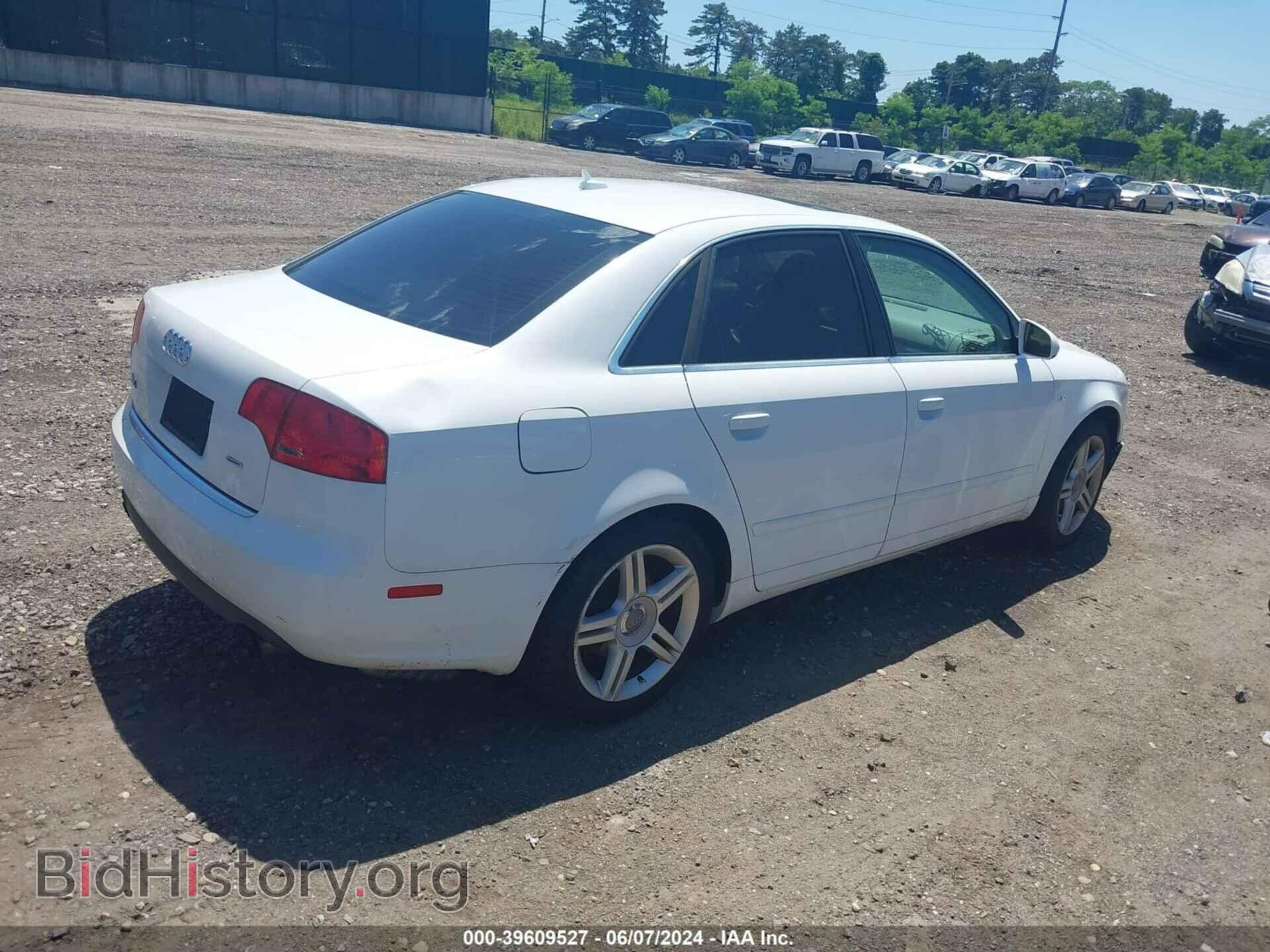 2007 AUDI A4 - VIN: WAUDF78EX7A098576 - Фото 4