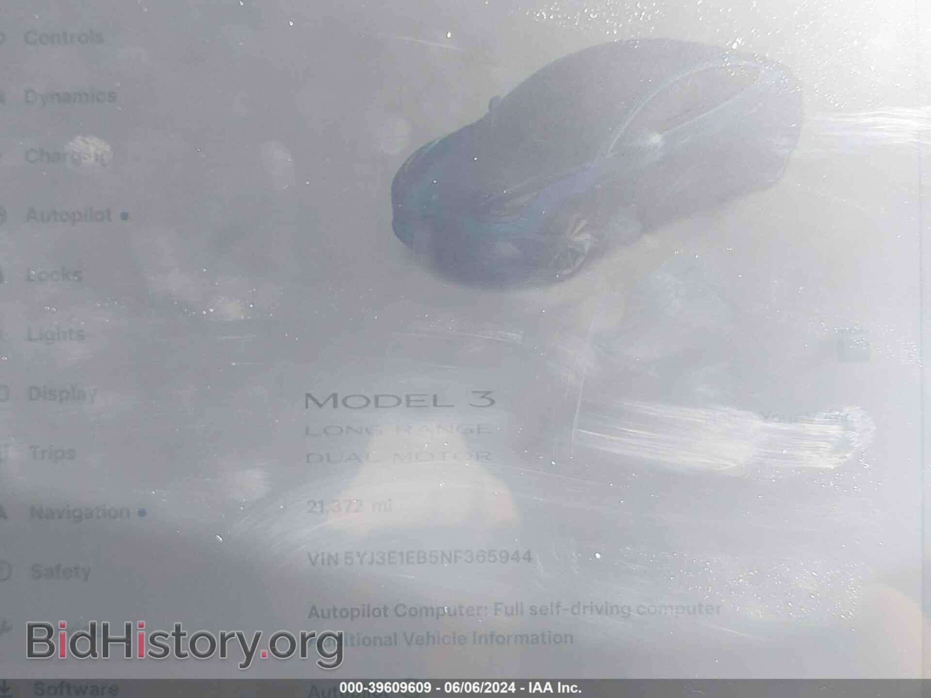 2022 TESLA MODEL 3 - VIN: 5YJ3E1EB5NF365944 - Фото 7