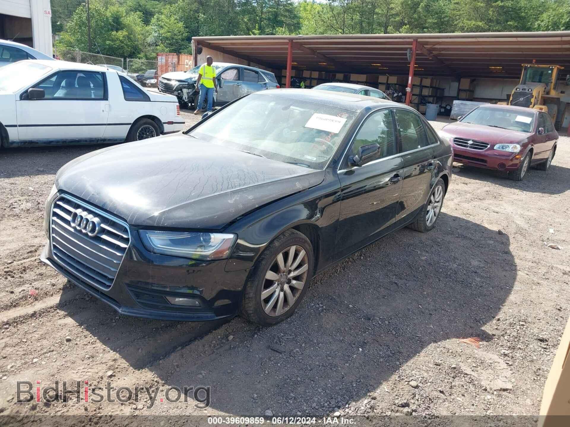 2013 AUDI A4 - VIN: WAUAFAFL6DA055155 - Фото 2