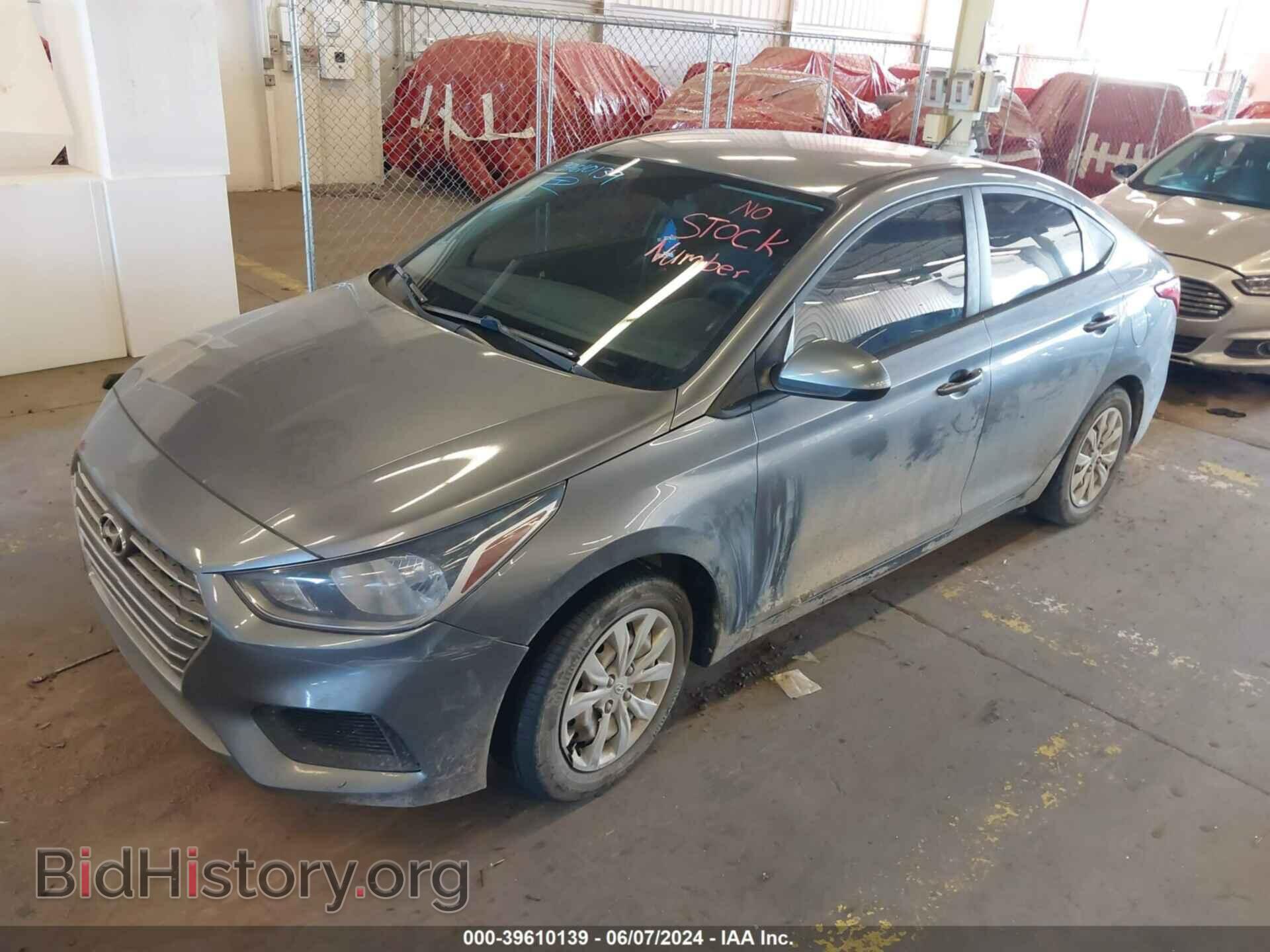 2019 HYUNDAI ACCENT - VIN: 3KPC24A30KE069806 - Фото 2