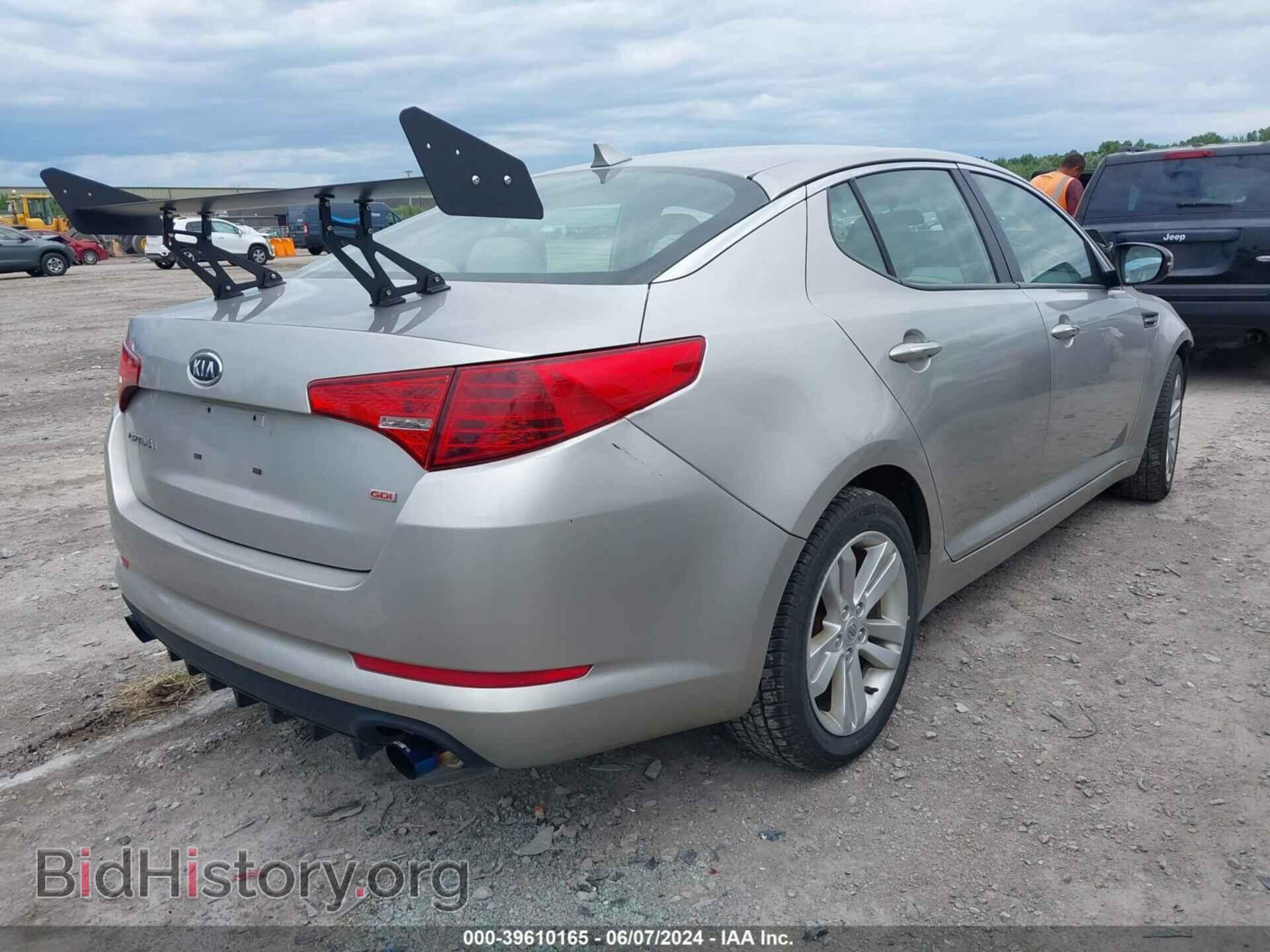 2012 KIA OPTIMA - VIN: KNAGM4A77C5296404 - Photo 4