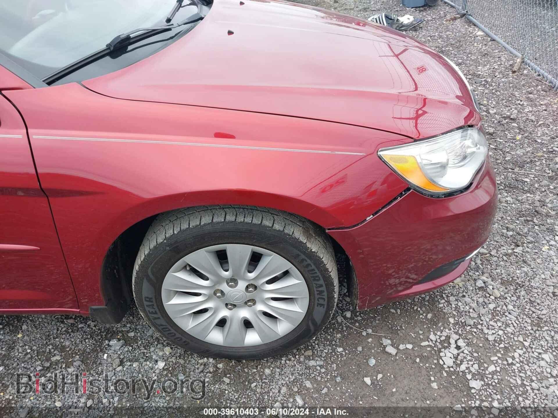 2012 CHRYSLER 200 - VIN: 1C3CCBAB5CN268795 - Фото 13