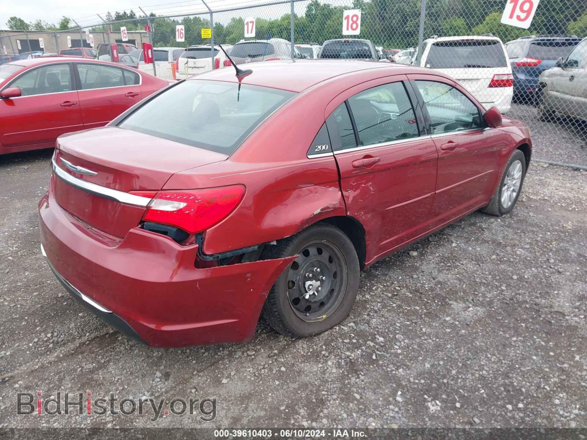 2012 CHRYSLER 200 - VIN: 1C3CCBAB5CN268795 - Фото 4