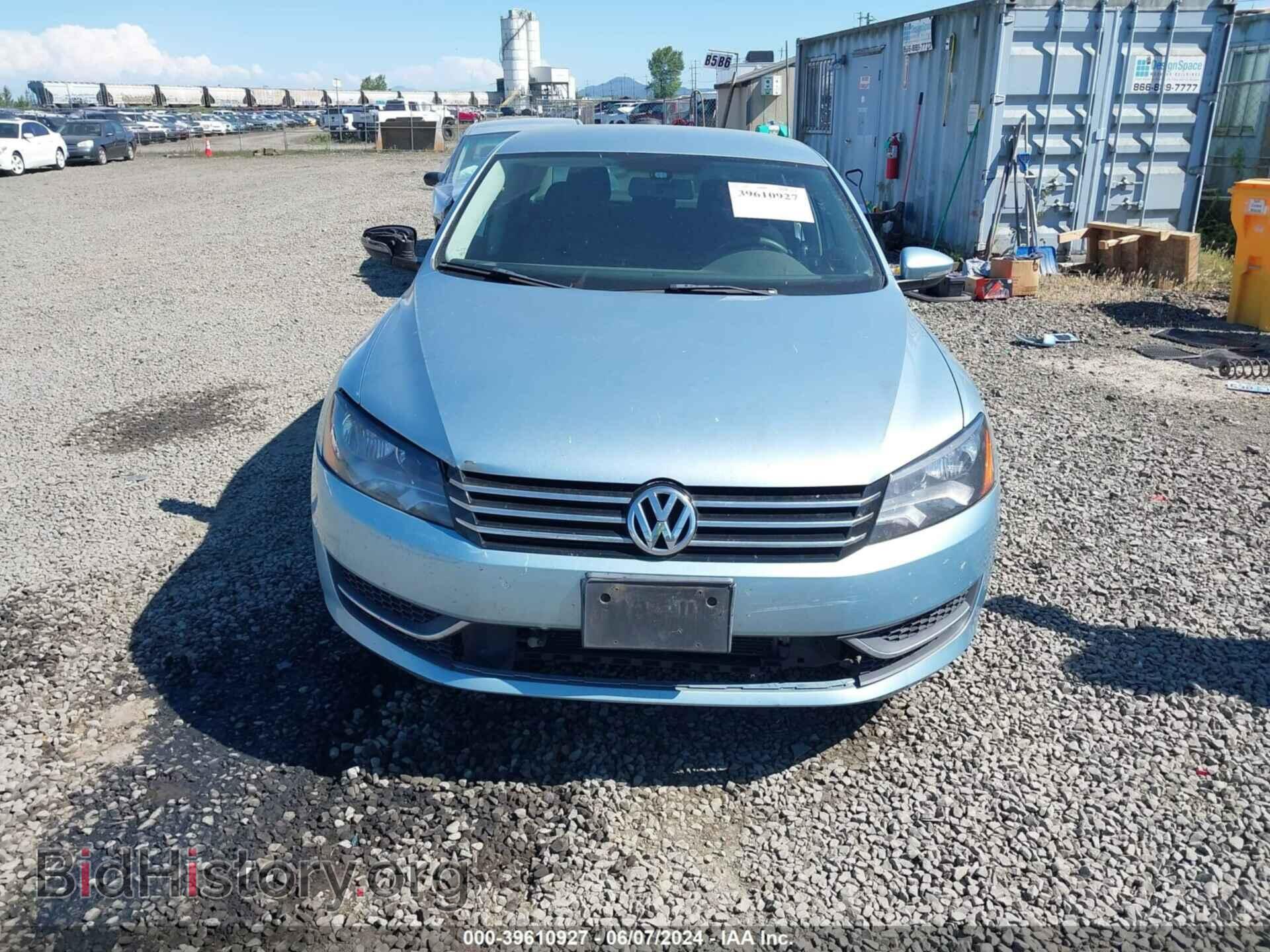 2012 VOLKSWAGEN PASSAT - VIN: 1VWAP7A31CC044378 - Фото 13