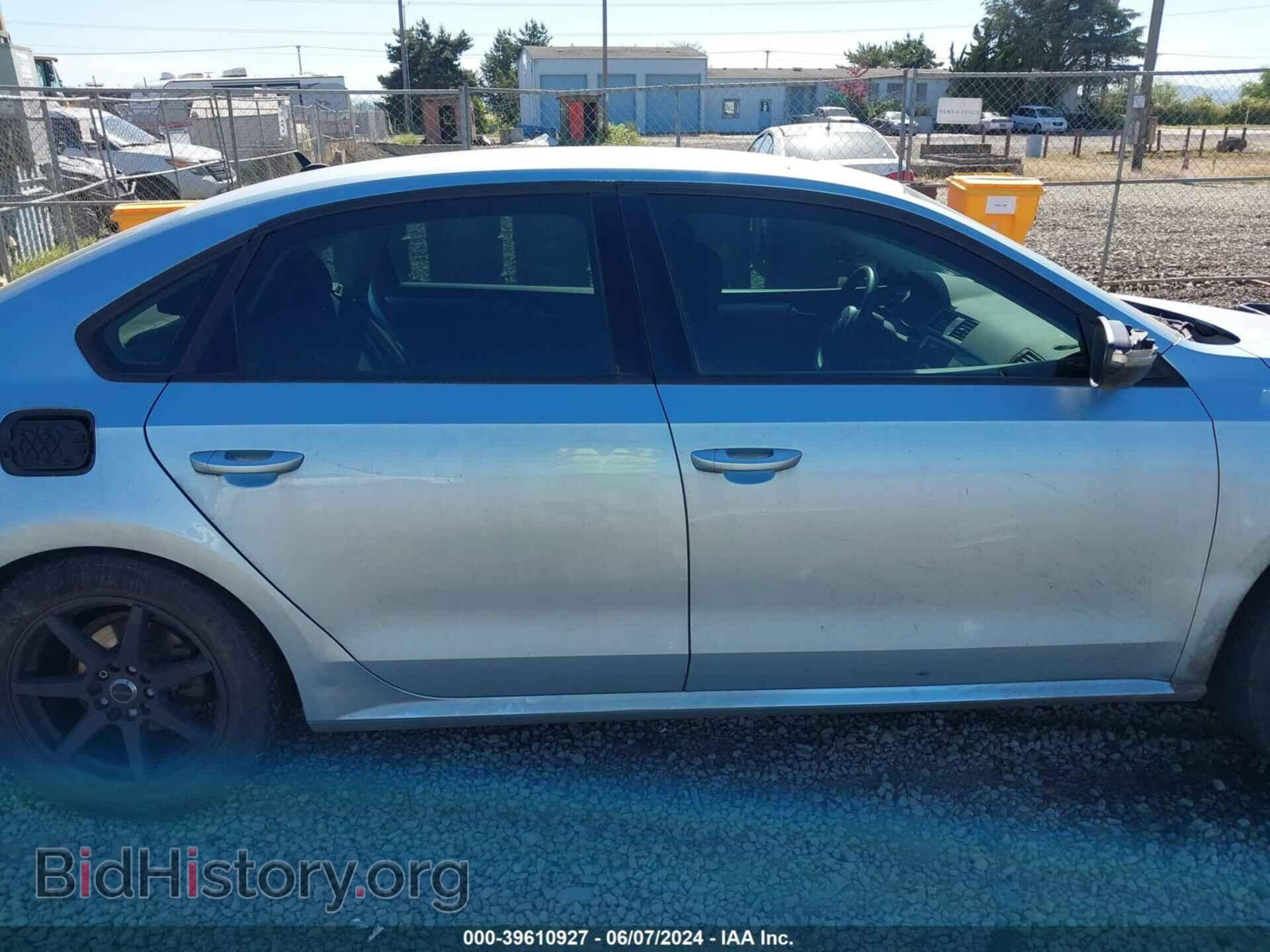 2012 VOLKSWAGEN PASSAT - VIN: 1VWAP7A31CC044378 - Фото 14
