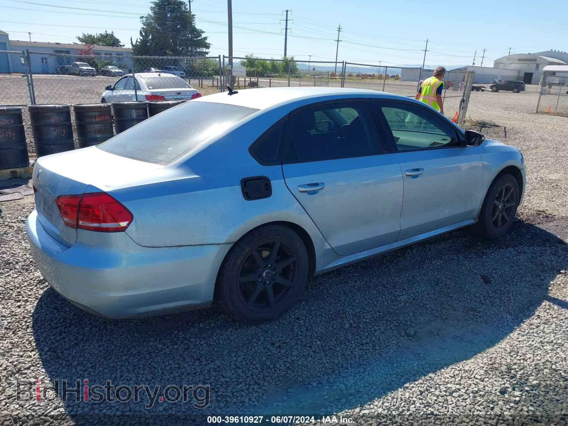 2012 VOLKSWAGEN PASSAT - VIN: 1VWAP7A31CC044378 - Фото 4