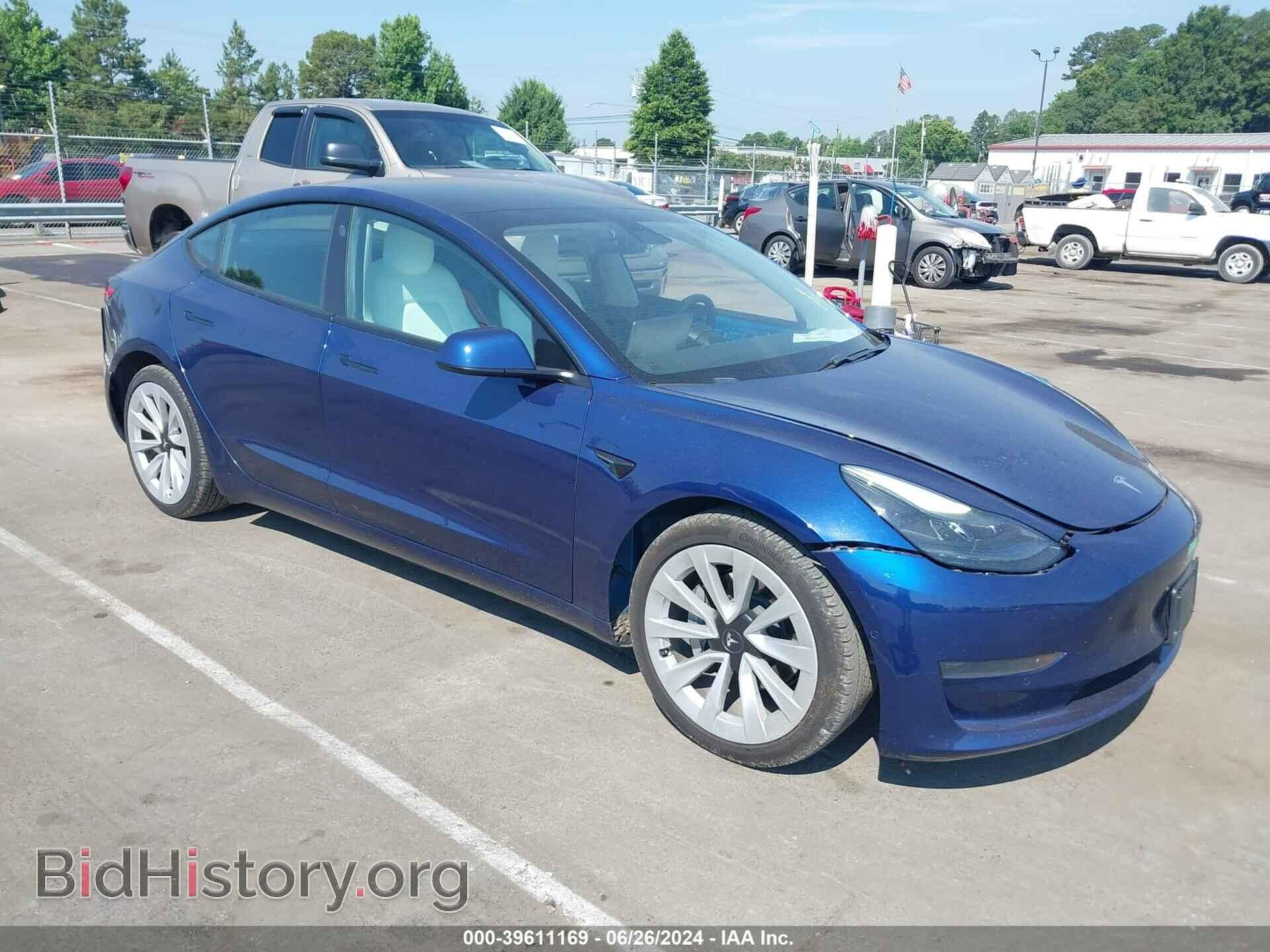 Photo 5YJ3E1EA9MF916012 - TESLA MODEL 3 2021