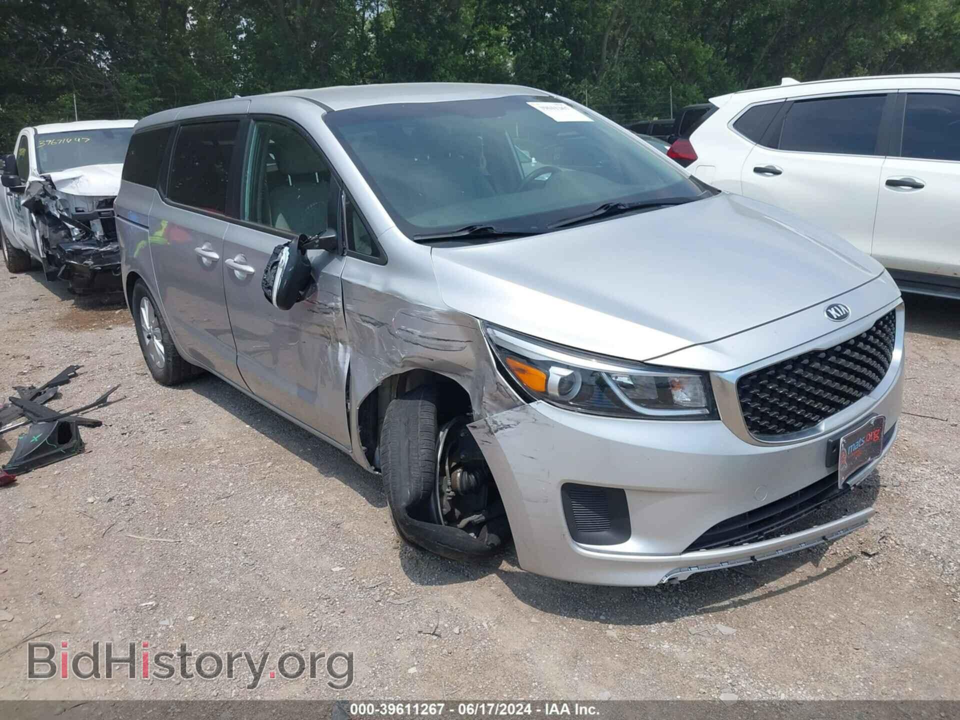 Photo KNDMB5C19H6231310 - KIA SEDONA 2017