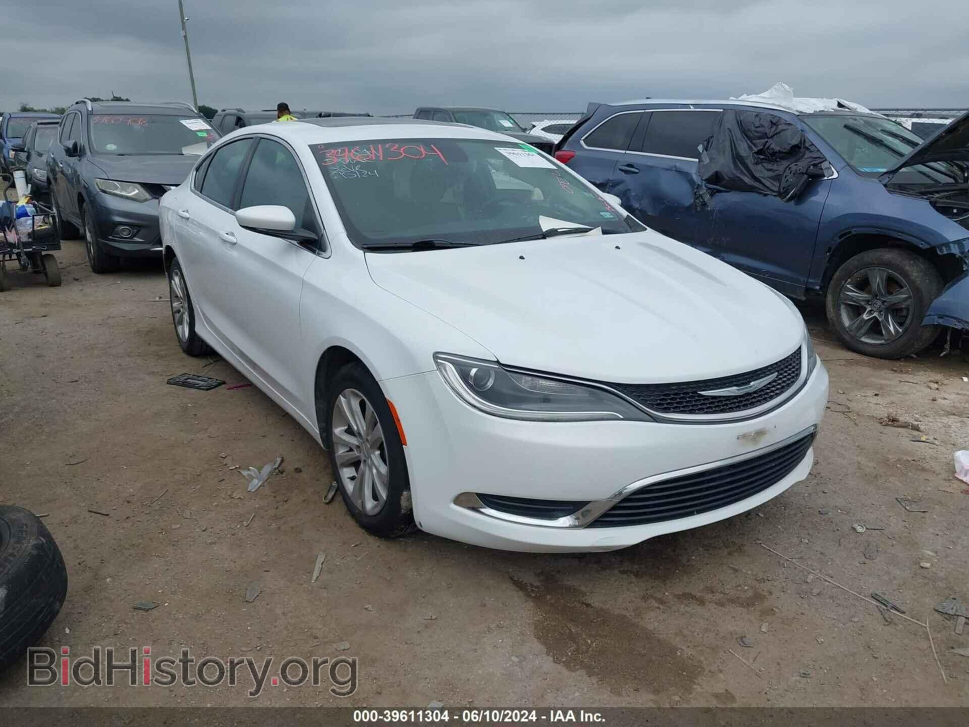 Фотография 1C3CCCAB9FN620867 - CHRYSLER 200 2015