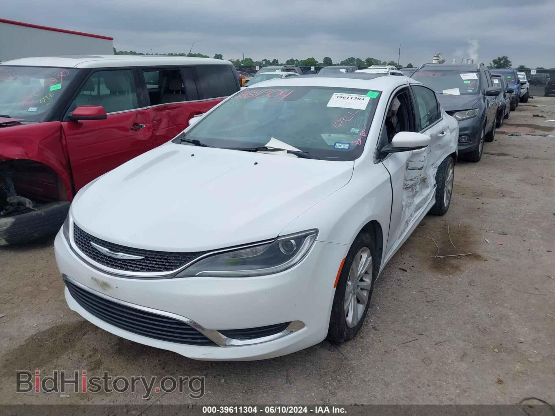 2015 CHRYSLER 200 - VIN: 1C3CCCAB9FN620867 - Фото 2