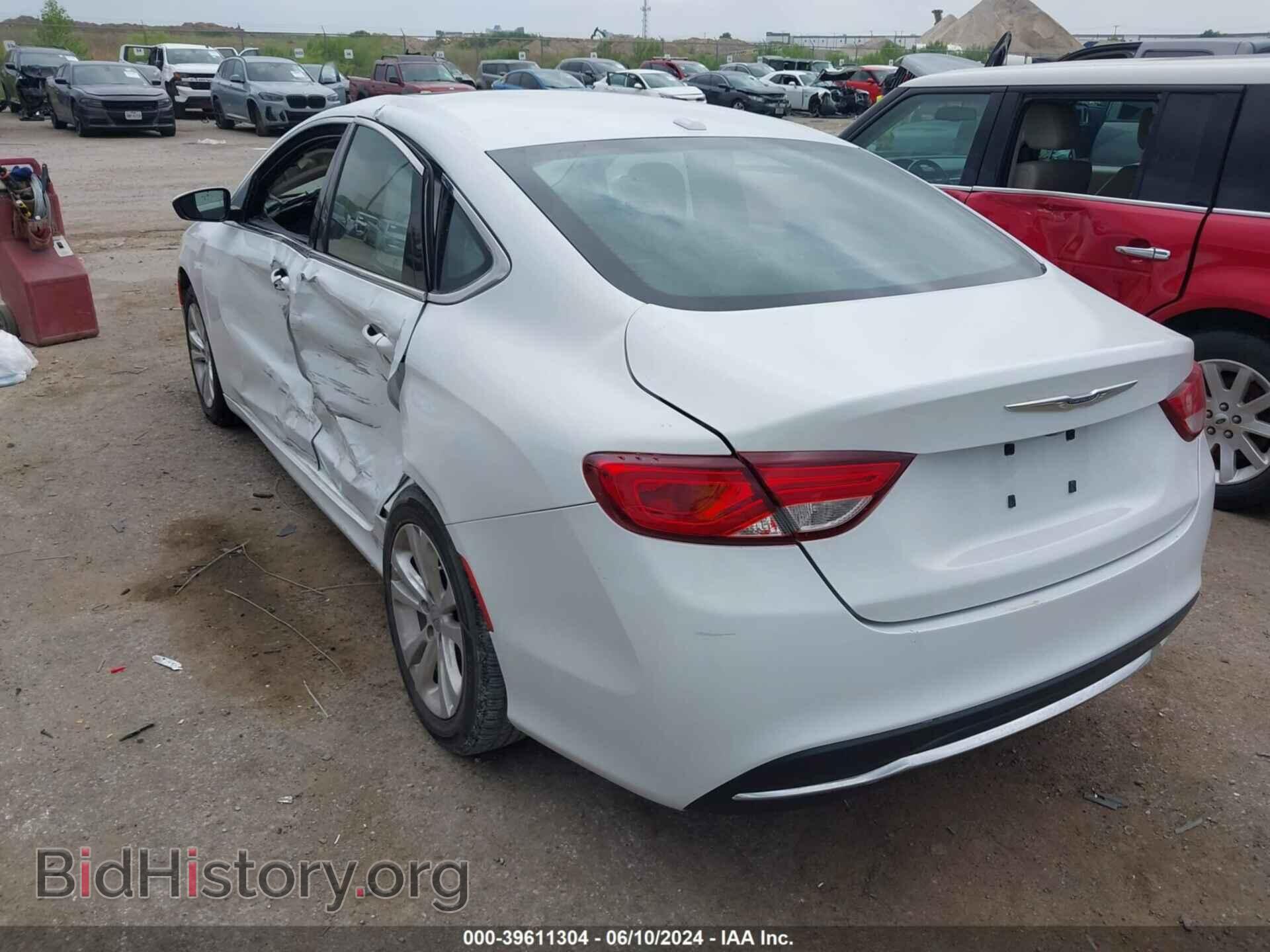 2015 CHRYSLER 200 - VIN: 1C3CCCAB9FN620867 - Фото 3