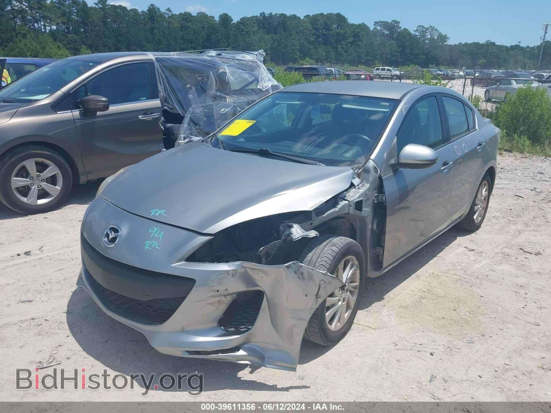 2012 MAZDA MAZDA3 - VIN: JM1BL1V77C1664743 - Фото 2