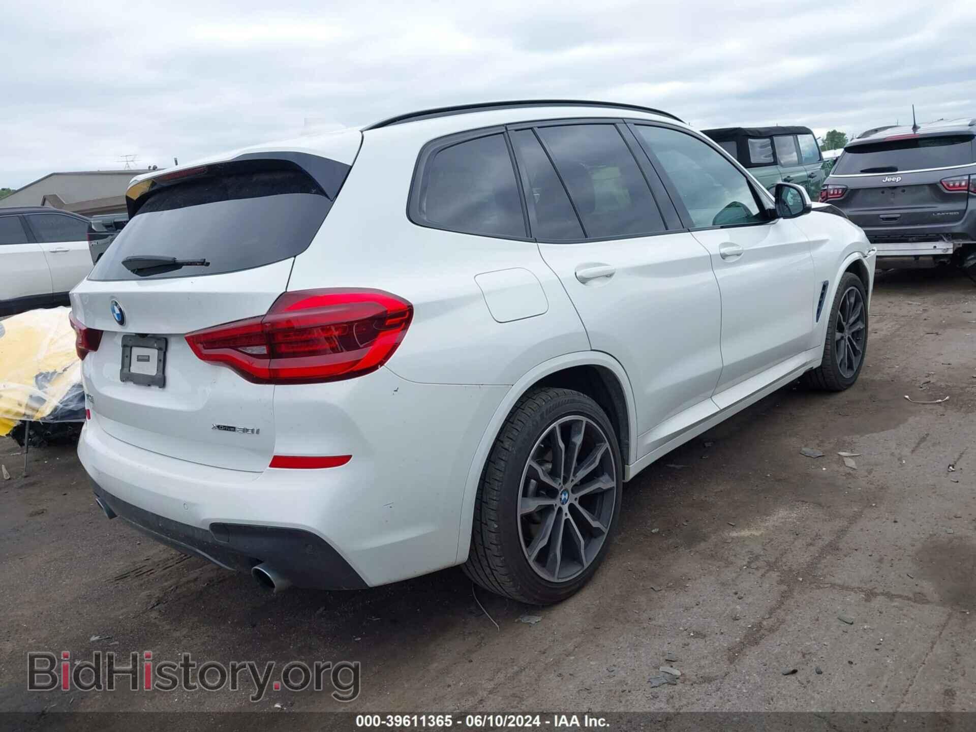 2021 BMW X3 - VIN: 5UXTY5C00M9G99244 - Фото 4