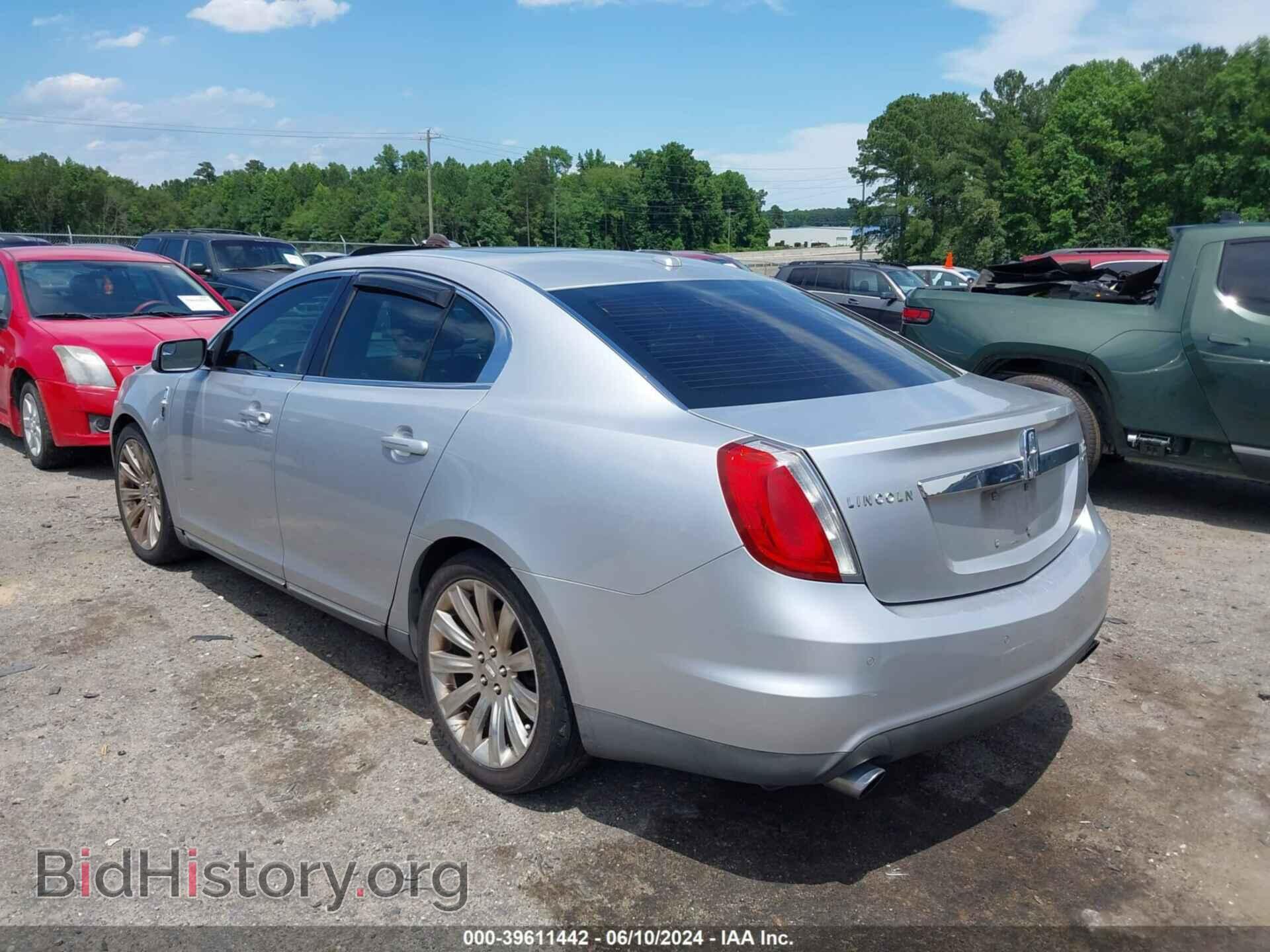 2010 LINCOLN MKS - VIN: 1LNHL9FT8AG610703 - Фото 3