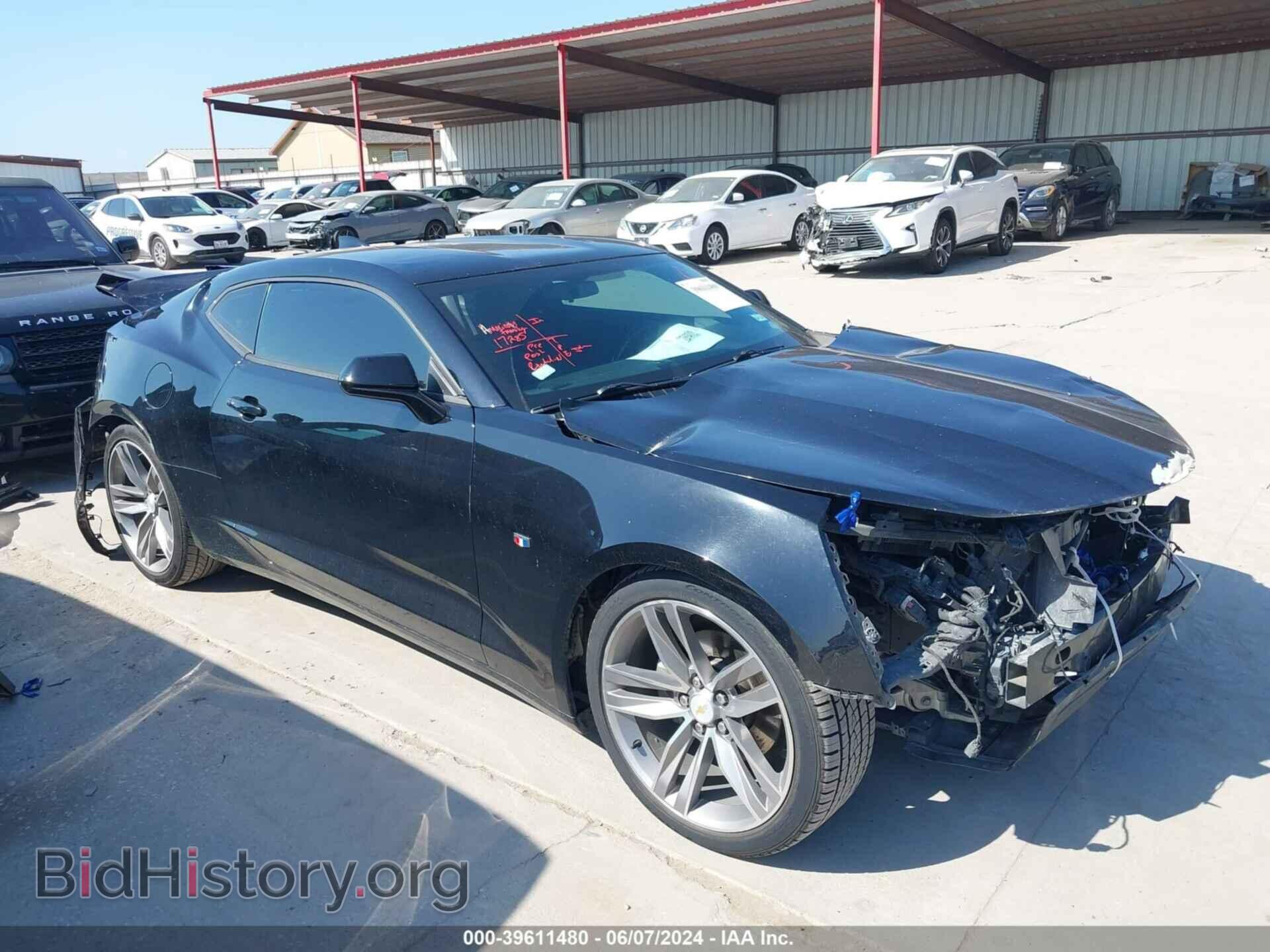 Photo 1G1FB1RS2J0142035 - CHEVROLET CAMARO 2018
