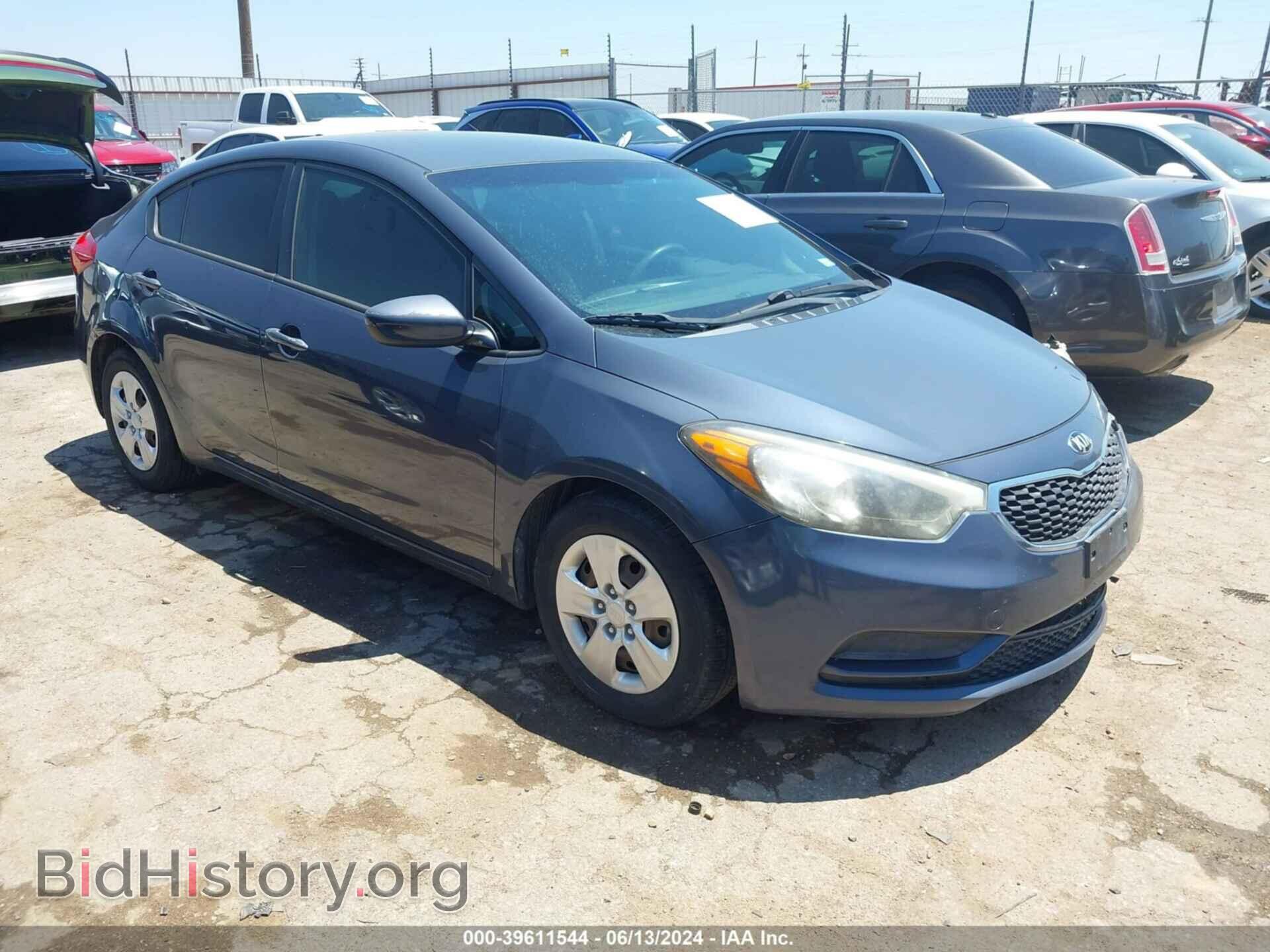 Photo KNAFK4A60G5565793 - KIA FORTE 2016