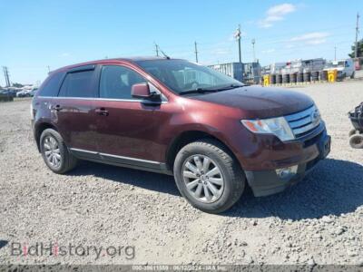2010 Ford EDGE Limited, maroon — VIN 2FMDK3KC0ABA76141, IAAI