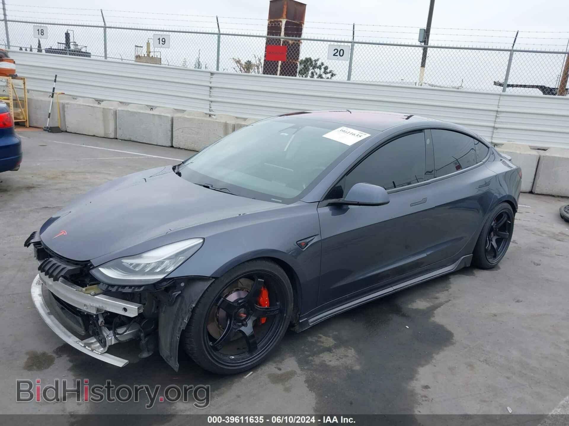 2019 TESLA MODEL 3 - VIN: 5YJ3E1EA6KF300958 - Фото 2