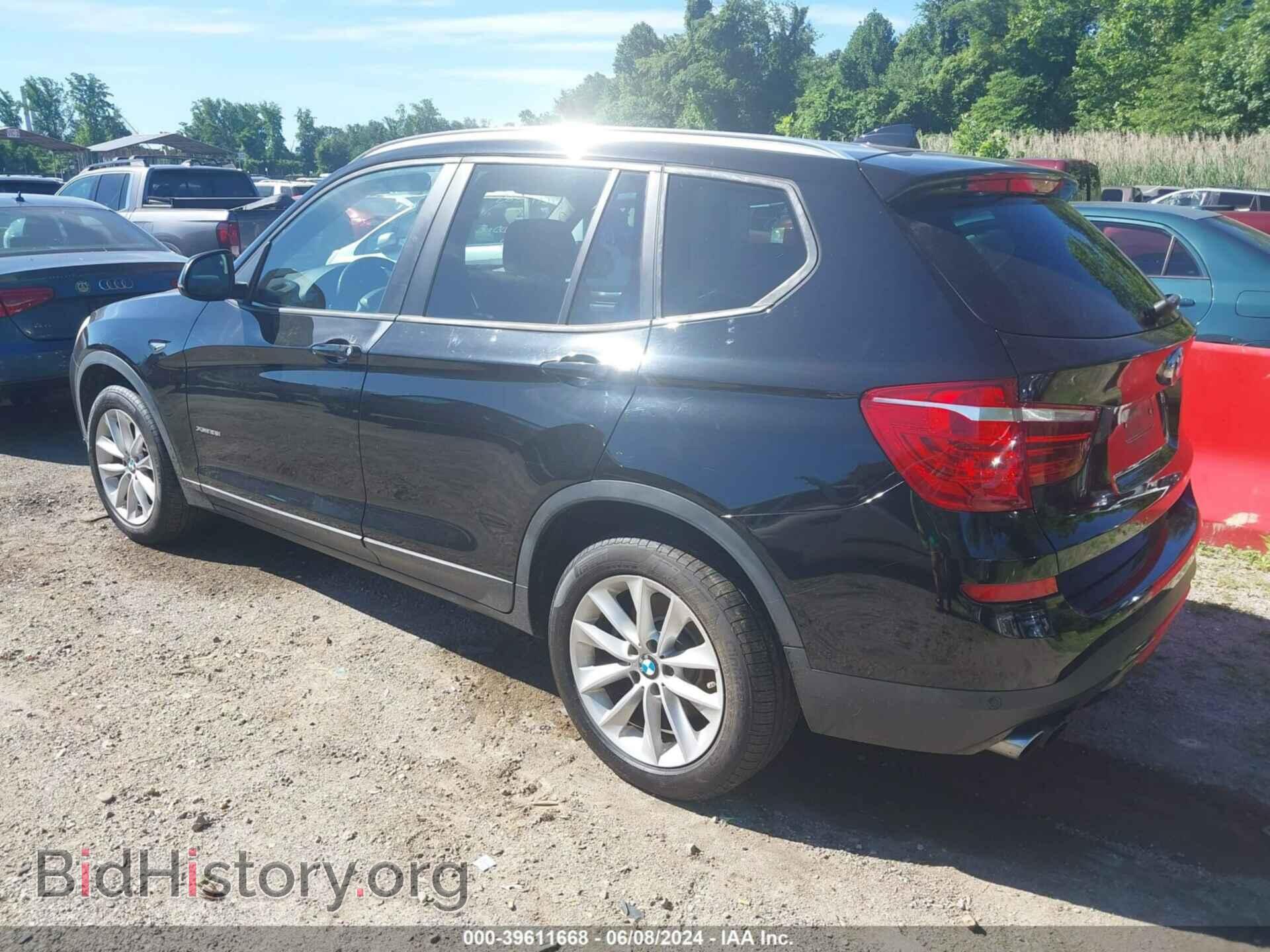 2015 BMW X3 - VIN: 5UXWX9C57F0D52276 - Фото 3