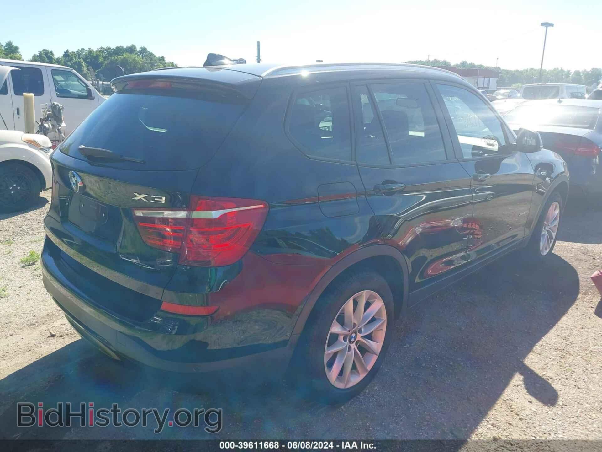 2015 BMW X3 - VIN: 5UXWX9C57F0D52276 - Фото 4