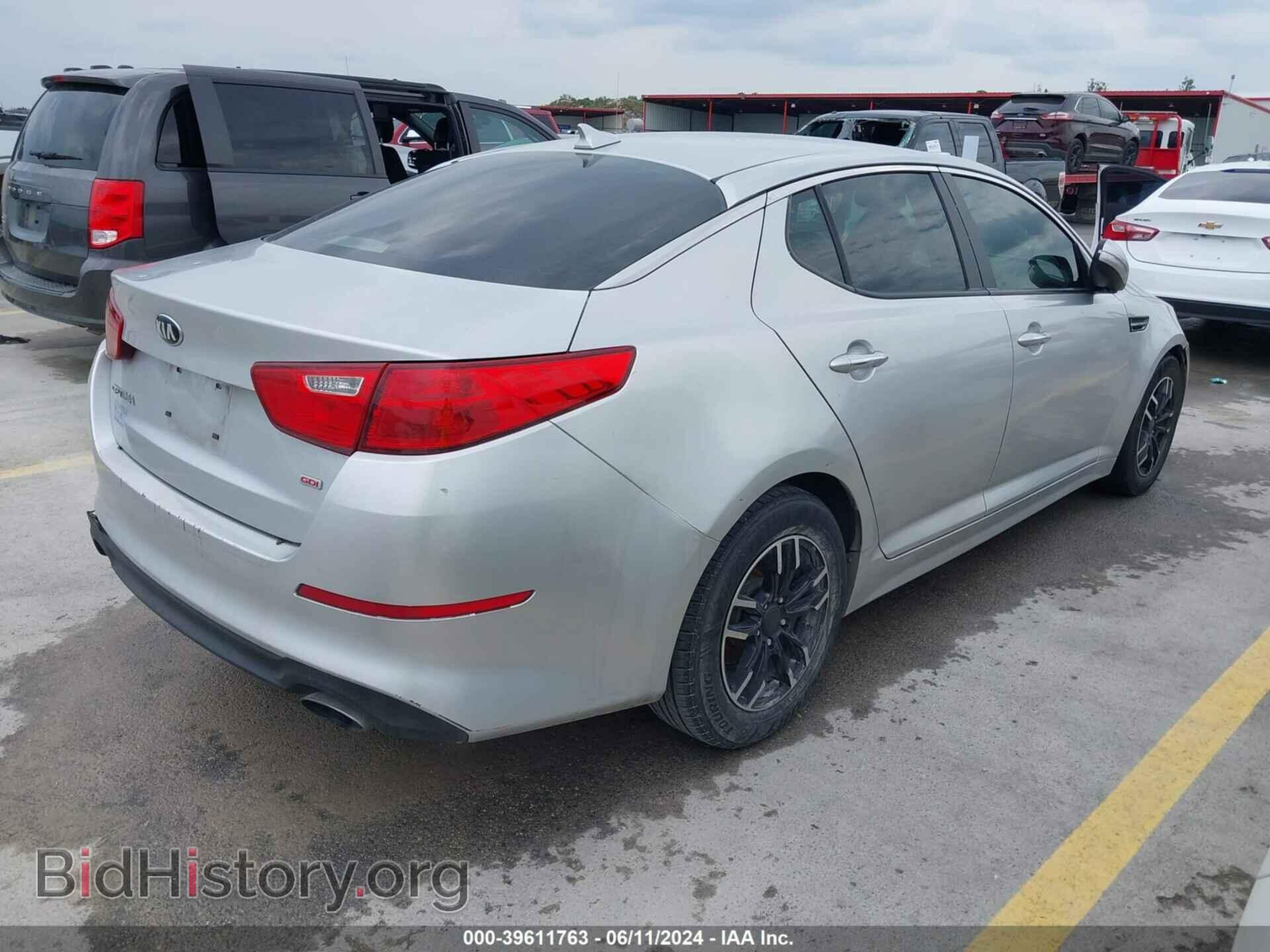 2014 KIA OPTIMA - VIN: KNAGM4A73E5461738 - Фото 4