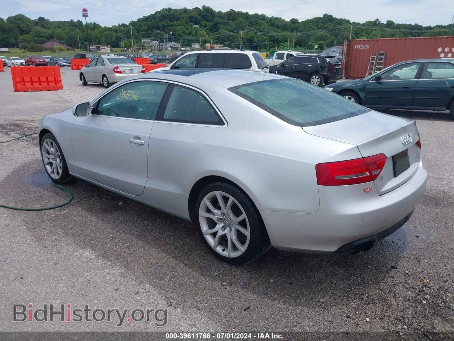 2012 AUDI A5 - VIN: WAULFAFR2CA021046 - Фото 3