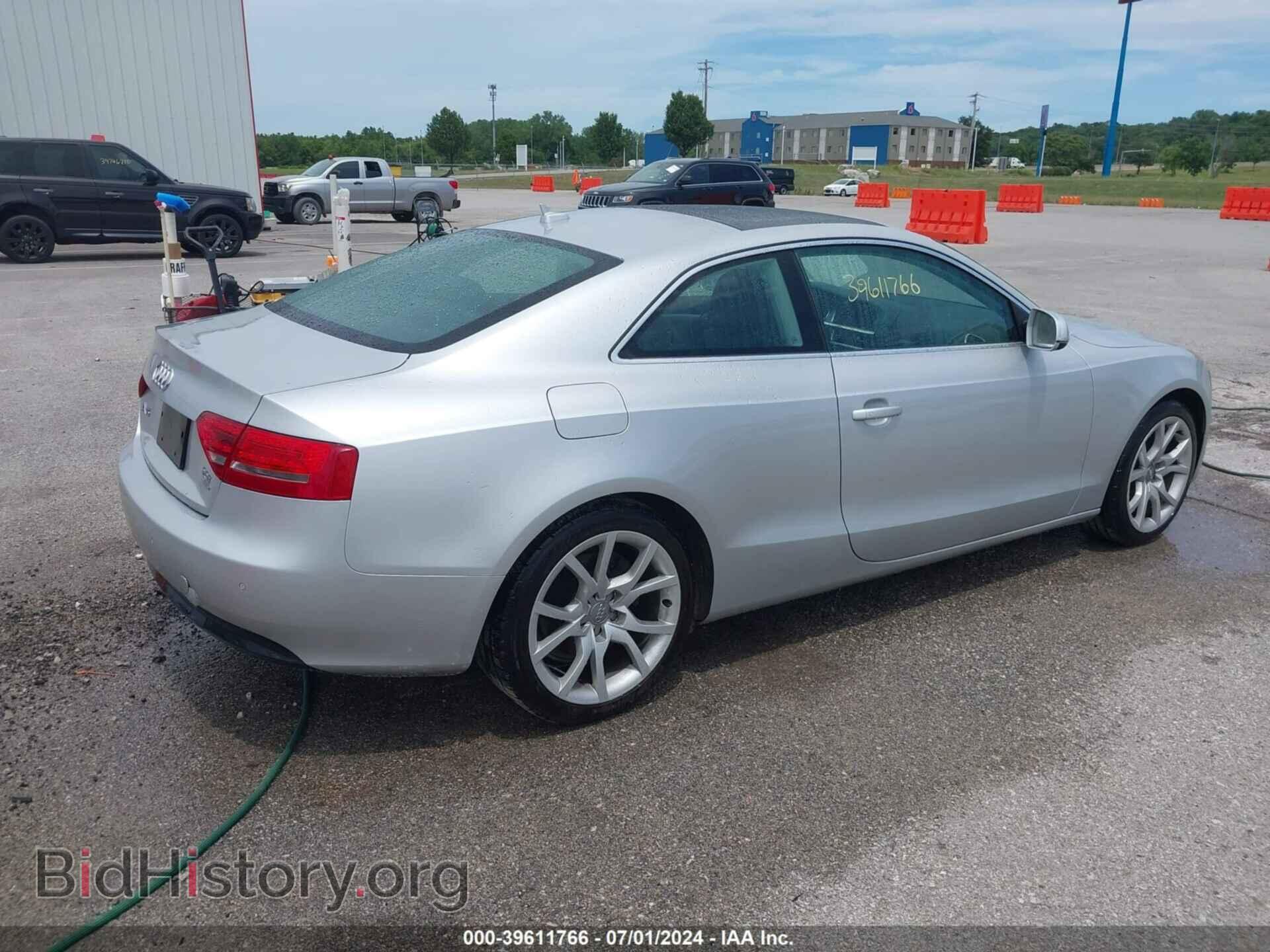 2012 AUDI A5 - VIN: WAULFAFR2CA021046 - Фото 4