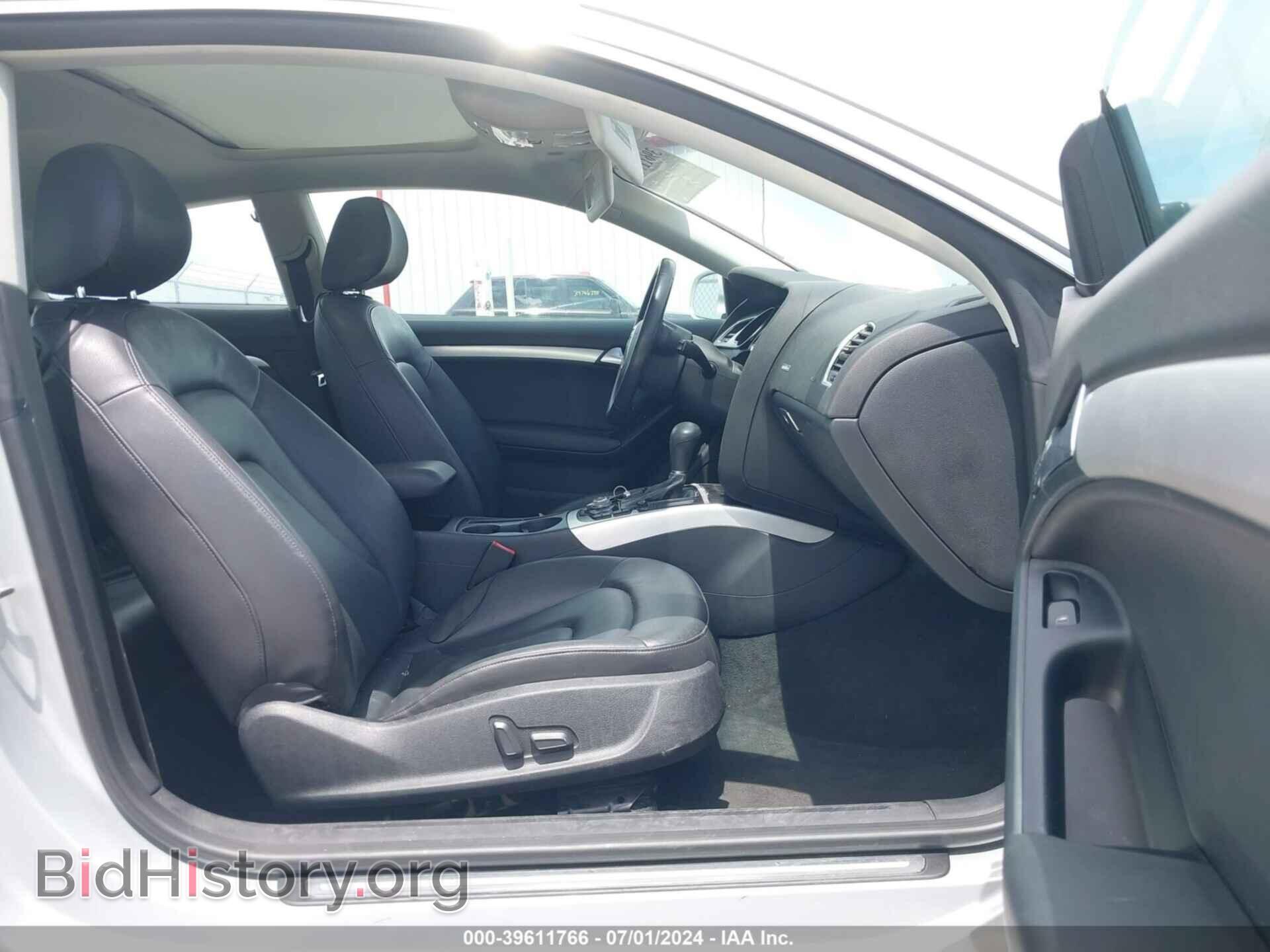 2012 AUDI A5 - VIN: WAULFAFR2CA021046 - Фото 5