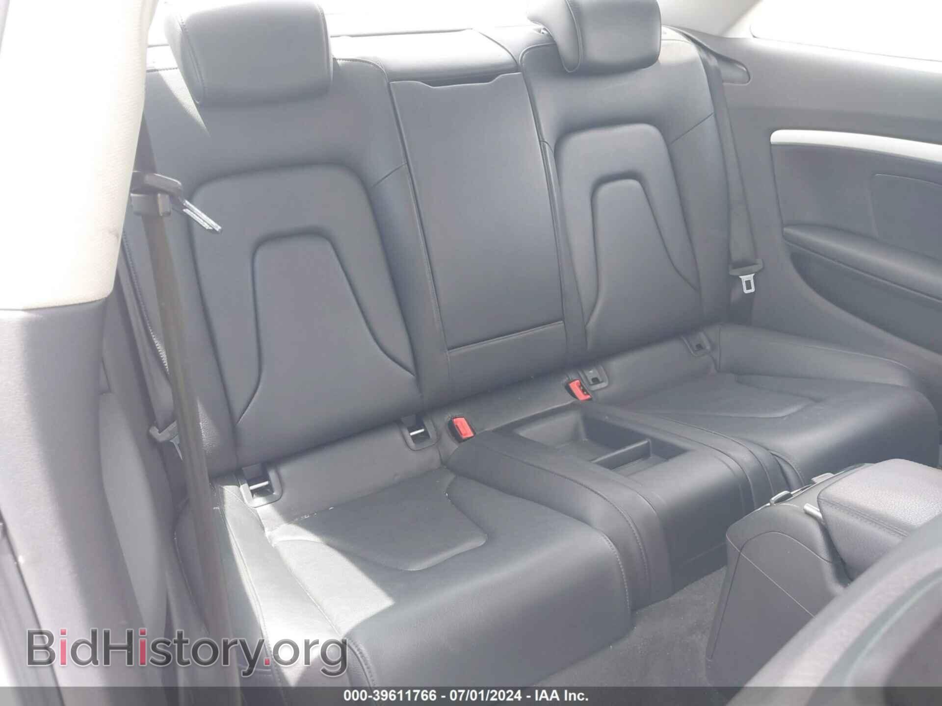 2012 AUDI A5 - VIN: WAULFAFR2CA021046 - Фото 8