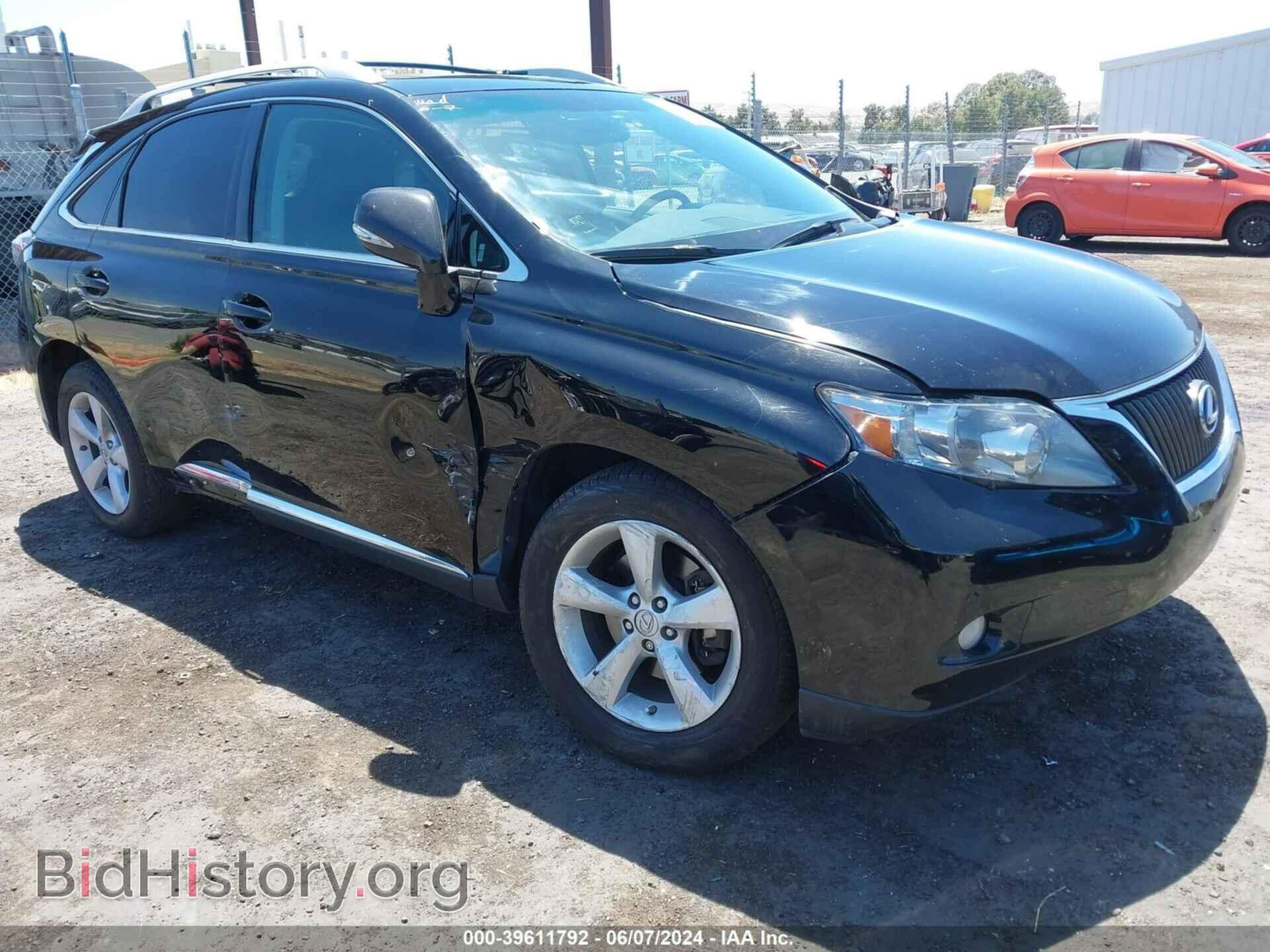 Photo 2T2BK1BA4BC082625 - LEXUS RX 350 2011
