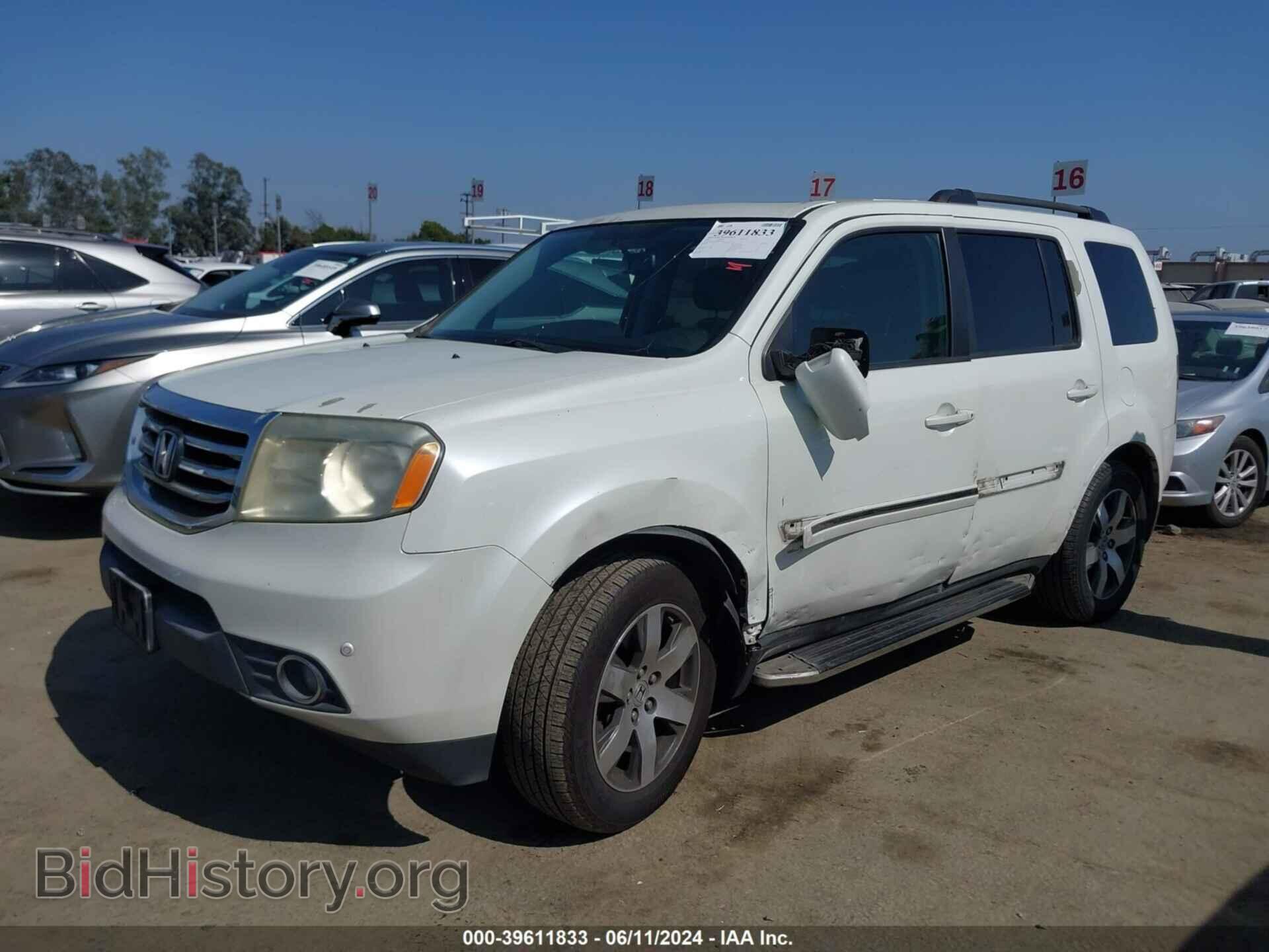 2013 HONDA PILOT - VIN: 5FNYF3H94DB007160 - Фото 2